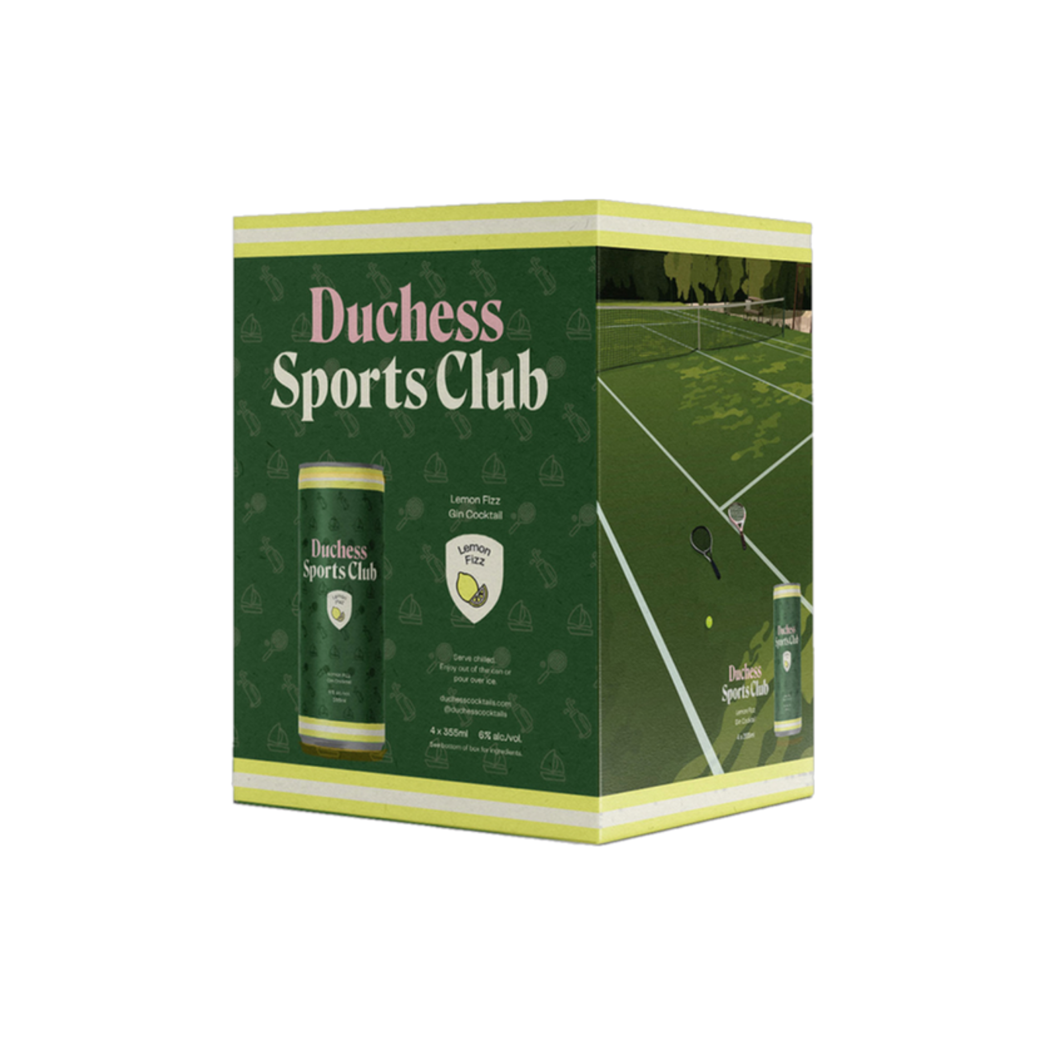 Duchess Sports Club Lemon Fizz — Cooler