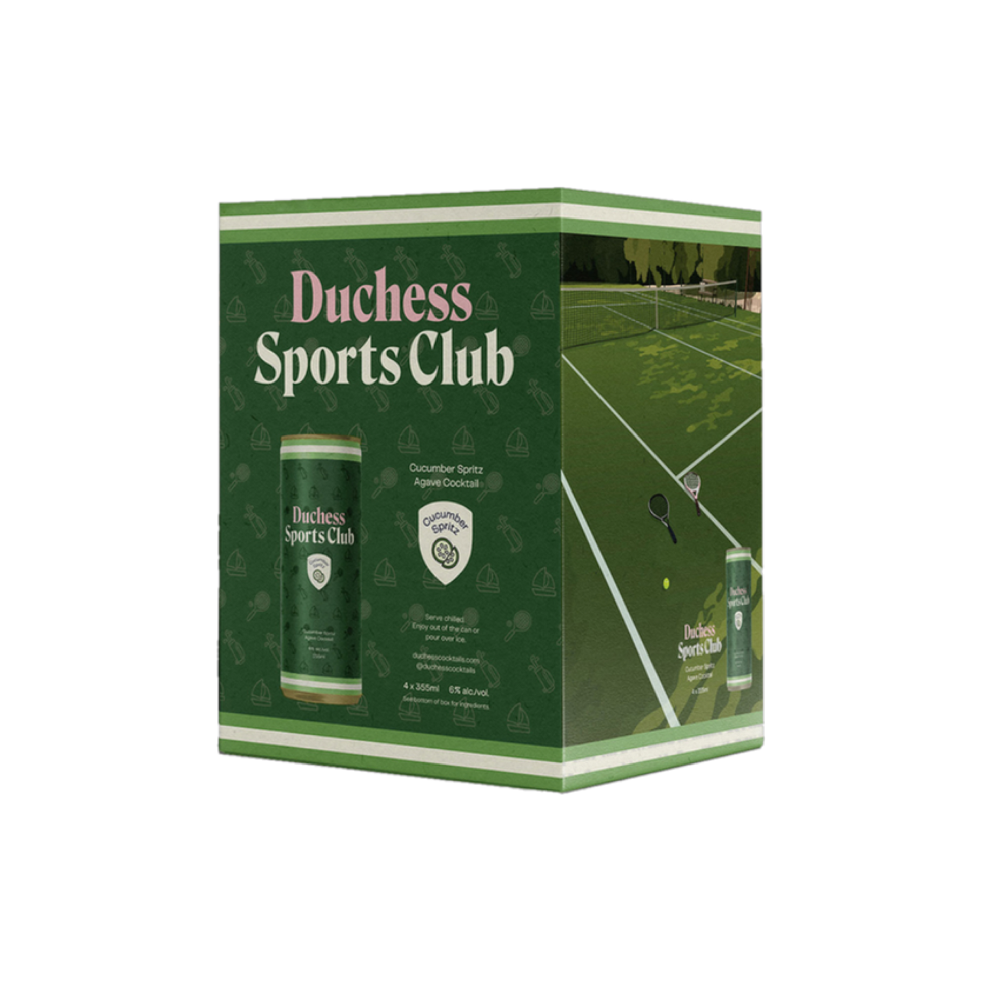 Duchess Sports Club Cucumber Spritz — Cooler