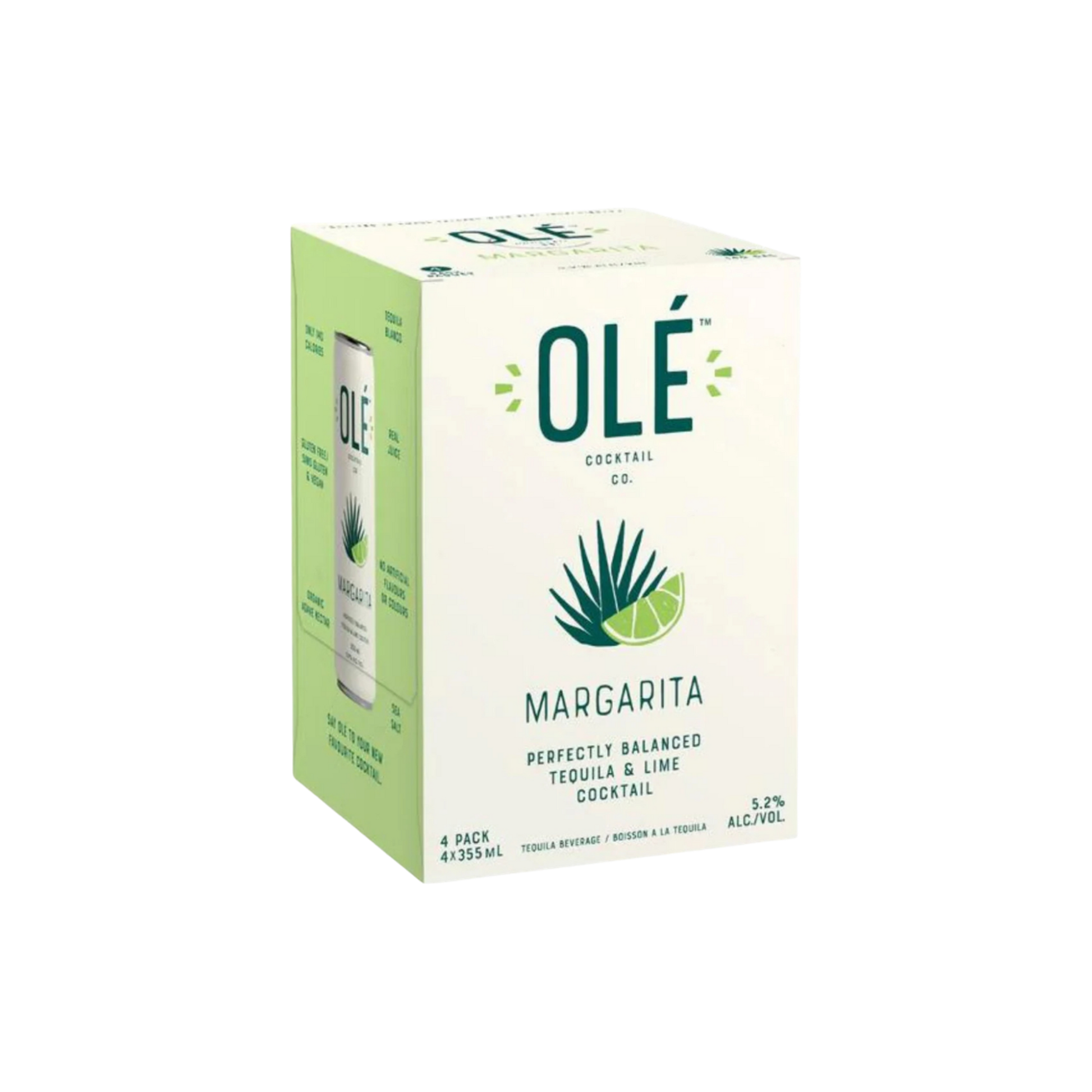 Ole Cocktail Co Margarita 4pk — Cooler
