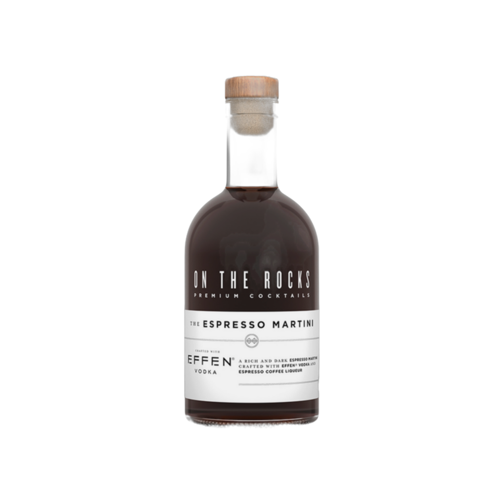 On The Rocks Effen Espresso Martini — Liqueur