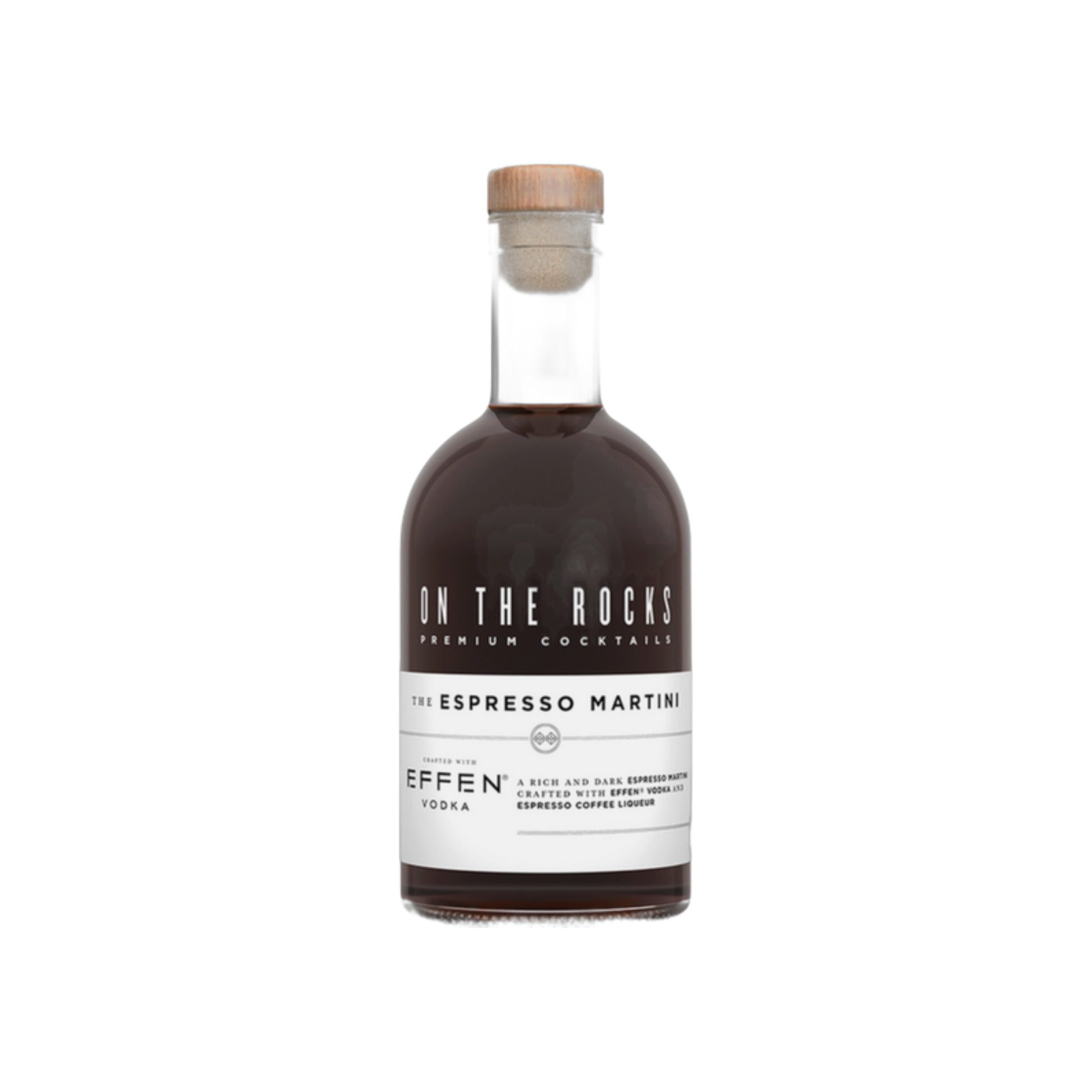 On The Rocks Effen Espresso Martini — Liqueur