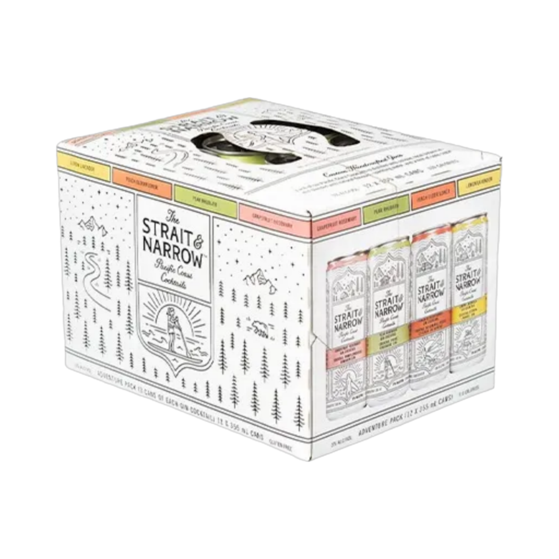 Strait & Narrow Gin Adventure Pack — Cooler