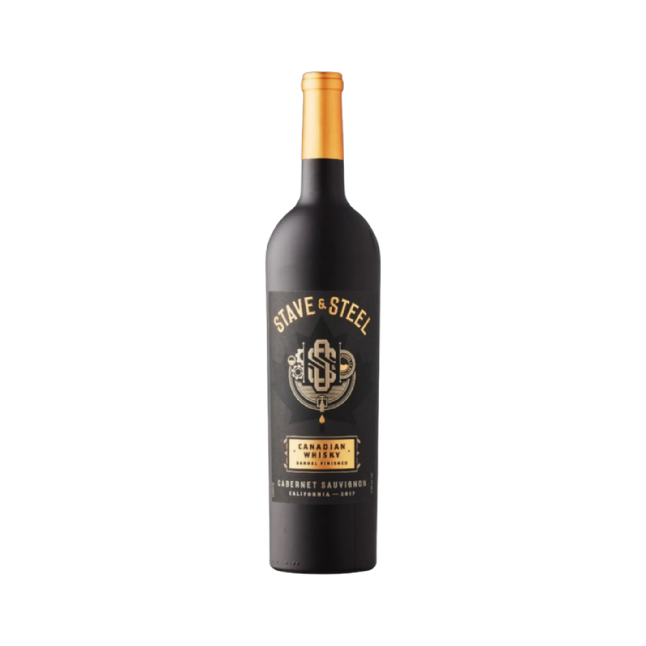 Cab Sau Stave & Steel Canadian Whisky — Red Wine