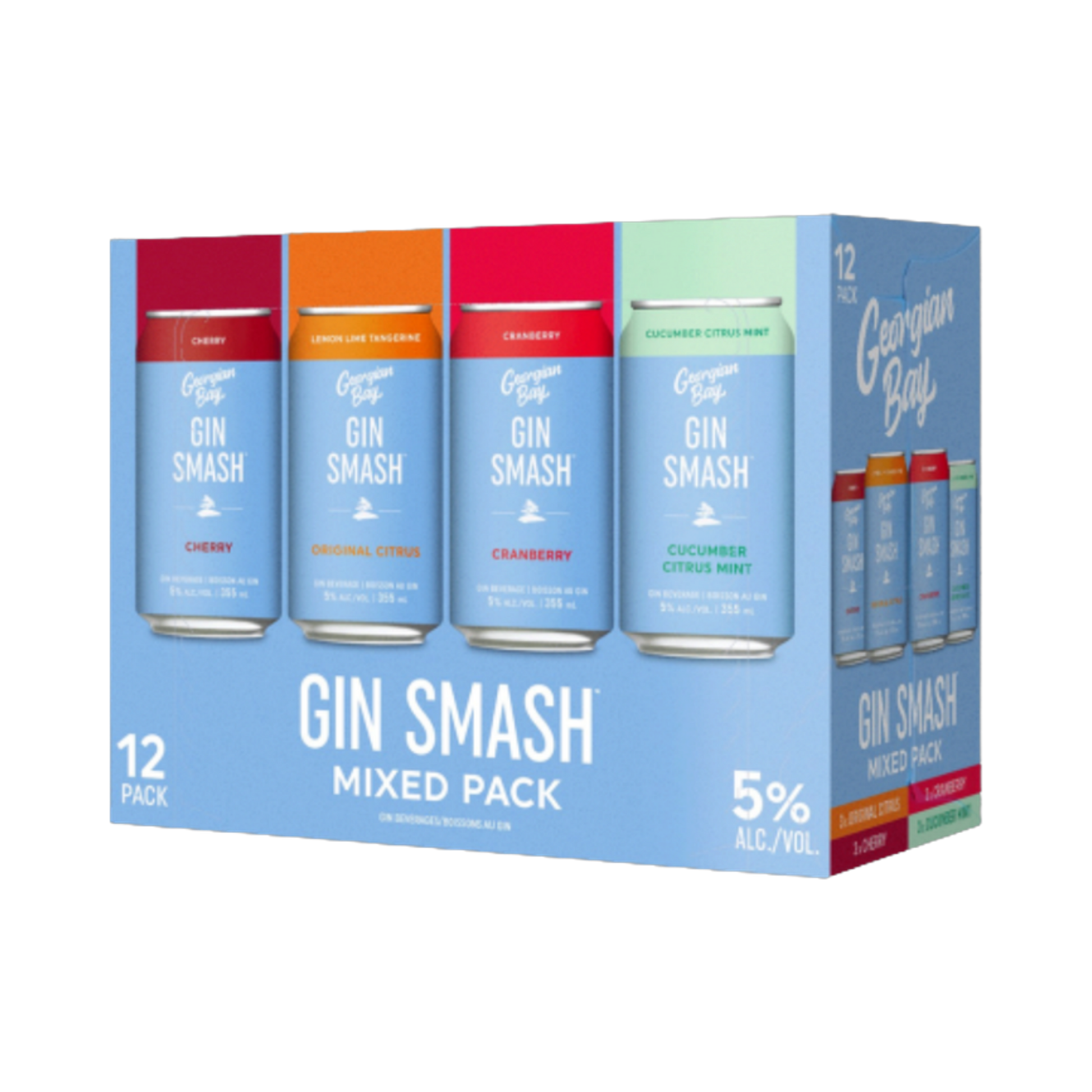 Georgian Bay Gin Smash Variety Pack — Cooler