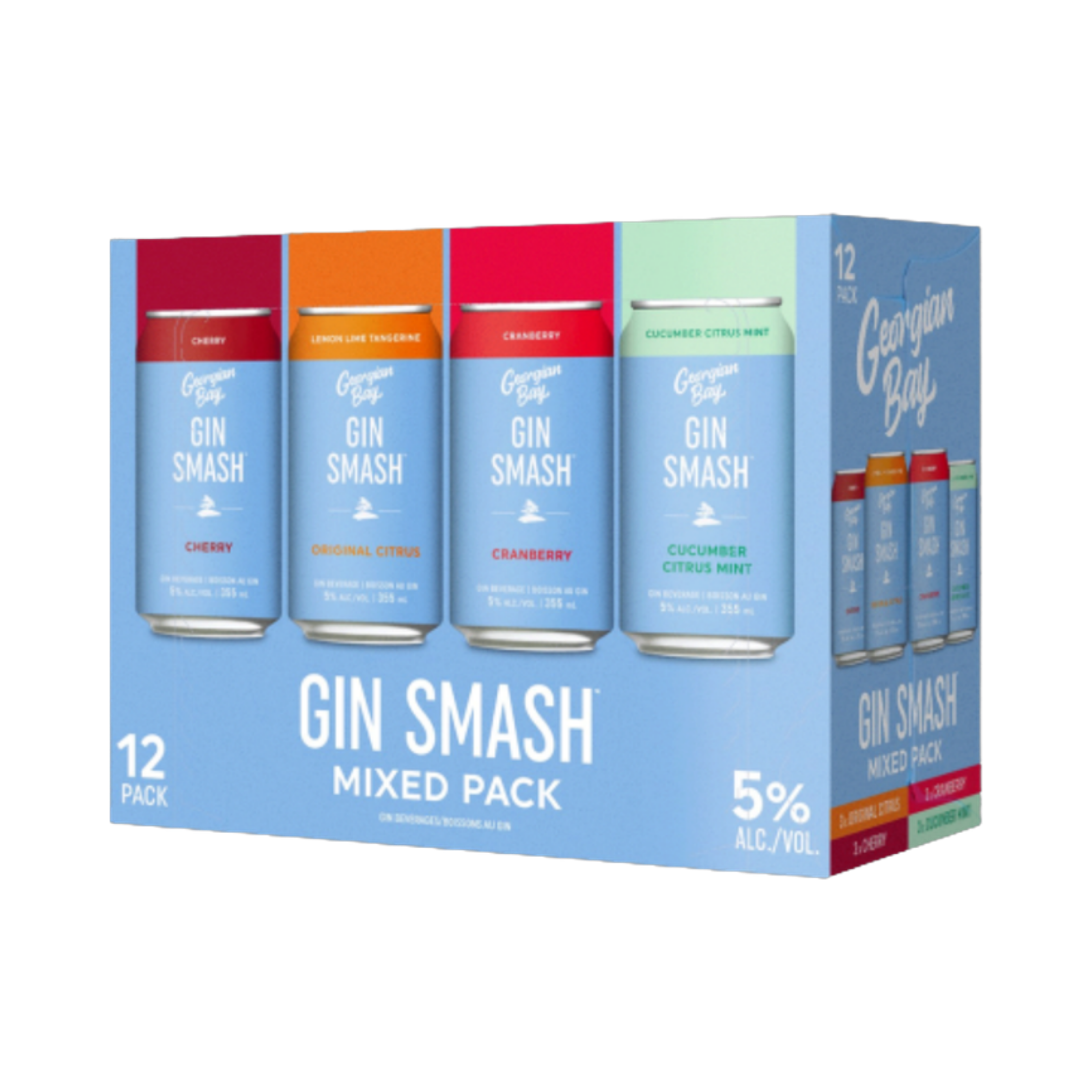 Georgian Bay Gin Smash Variety Pack — Cooler