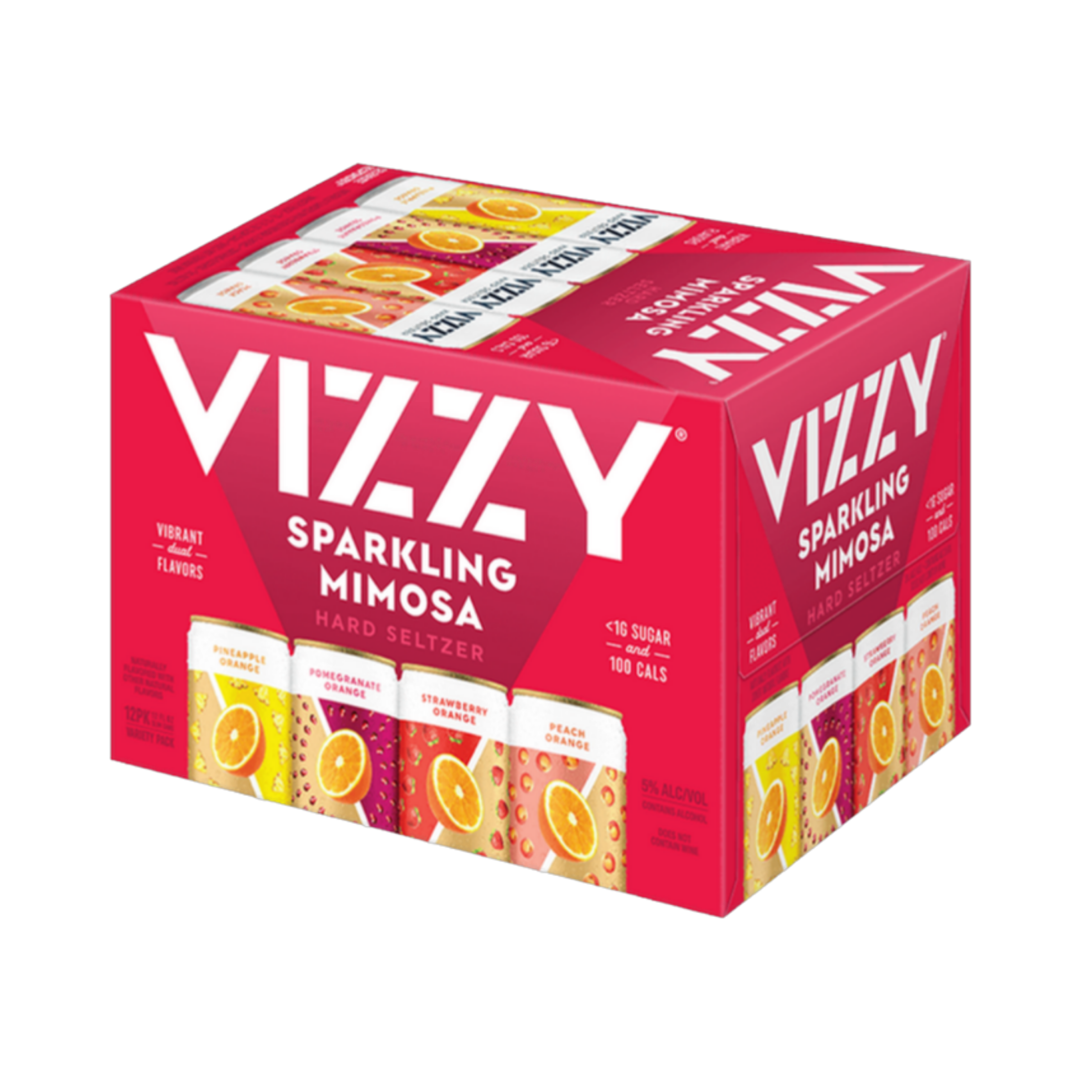 Vizzy Hard Seltzer Mimosa Variety Pack — Cooler
