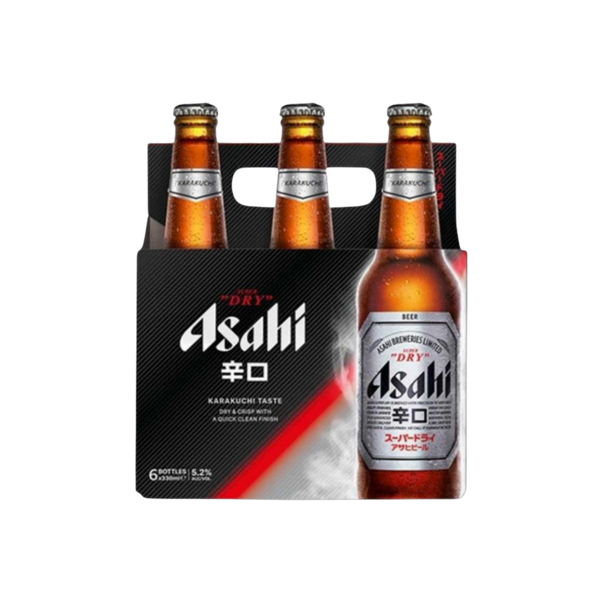 Asahi Super Dry 6pk Bottle — Import Beer