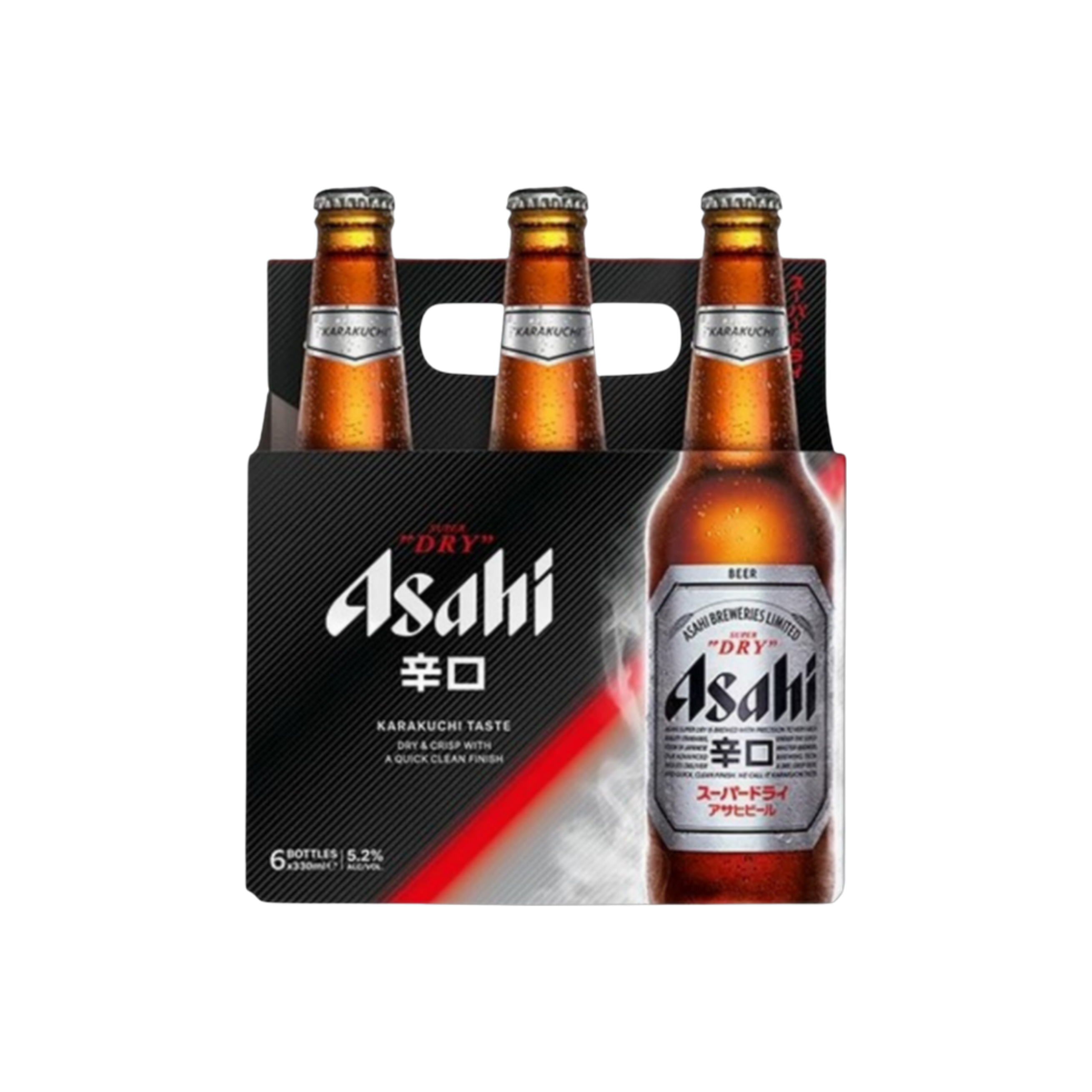 Asahi Super Dry 6pk Bottle — Import Beer