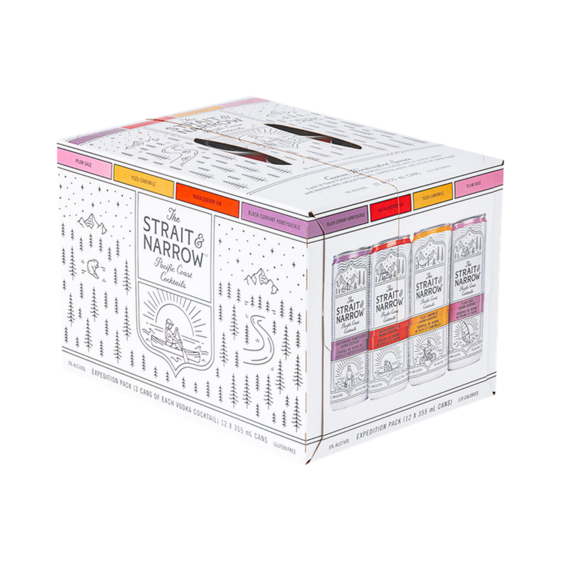 Strait & Narrow Vodka Expedition Pack — Cooler