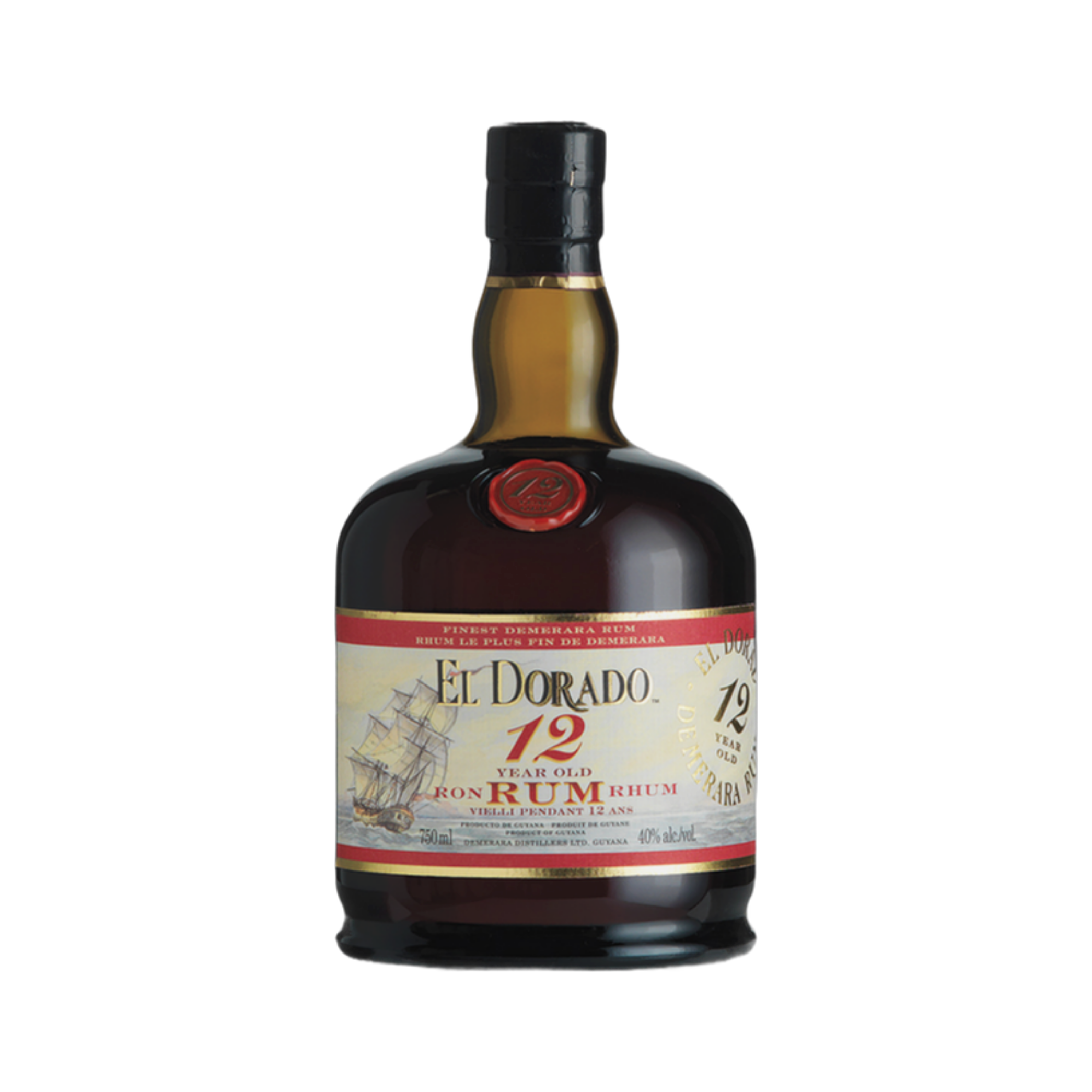 El Dorado 12 Year Old Finest Demerara — Rum