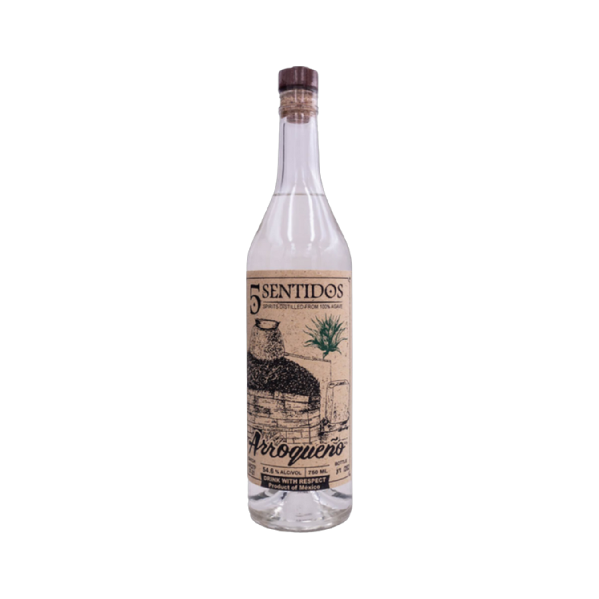 5 Sentidos Arroqueno — Mezcal