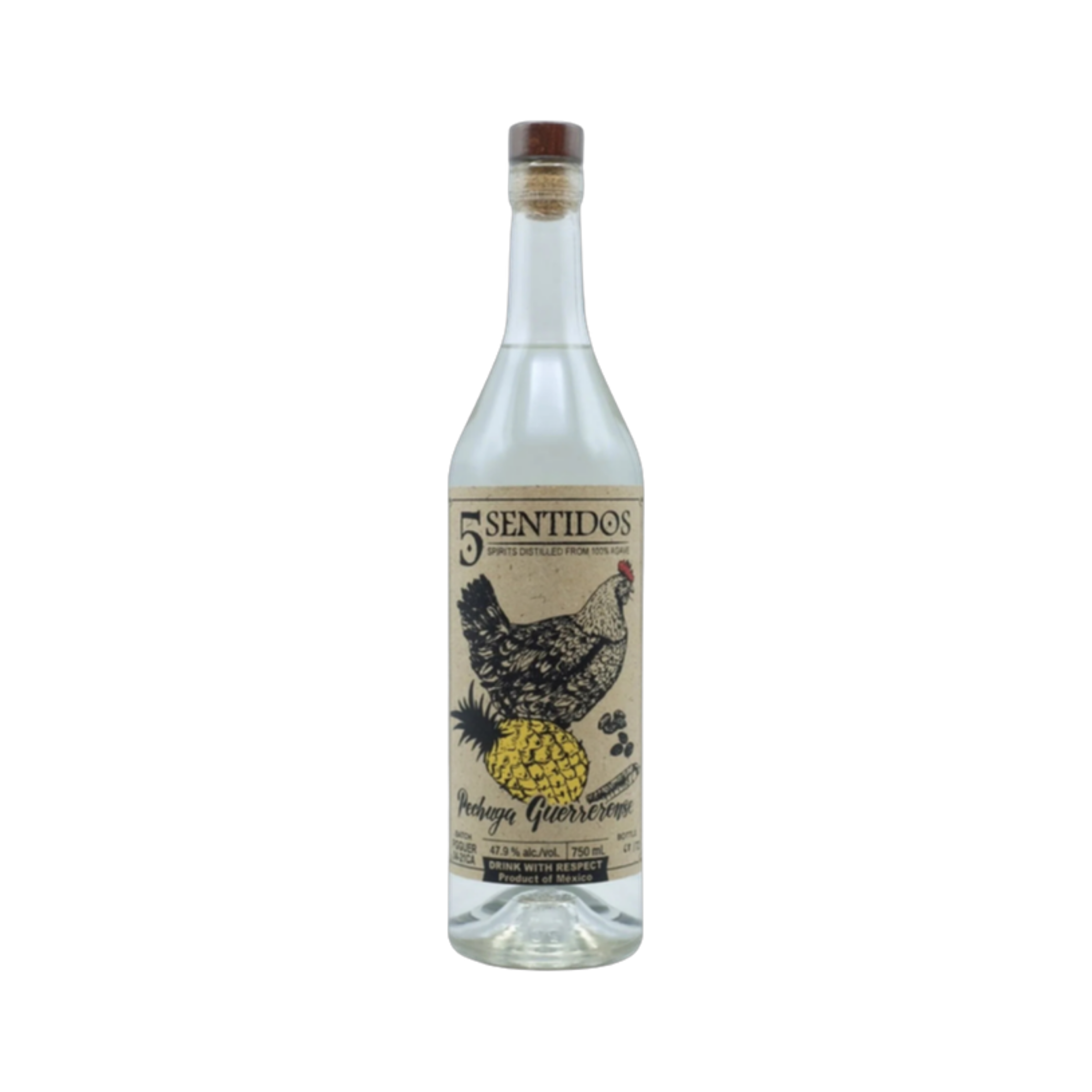 5 Sentidos Pechuga Guerrerense — Mezcal