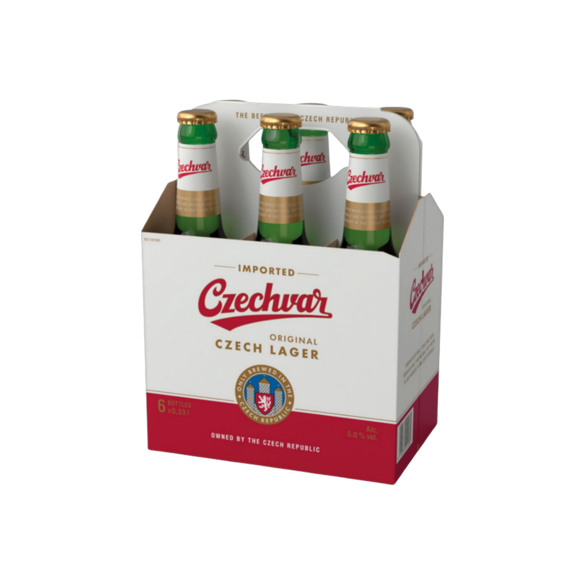 Czechvar Lager 6pk Bottle — Import Beer