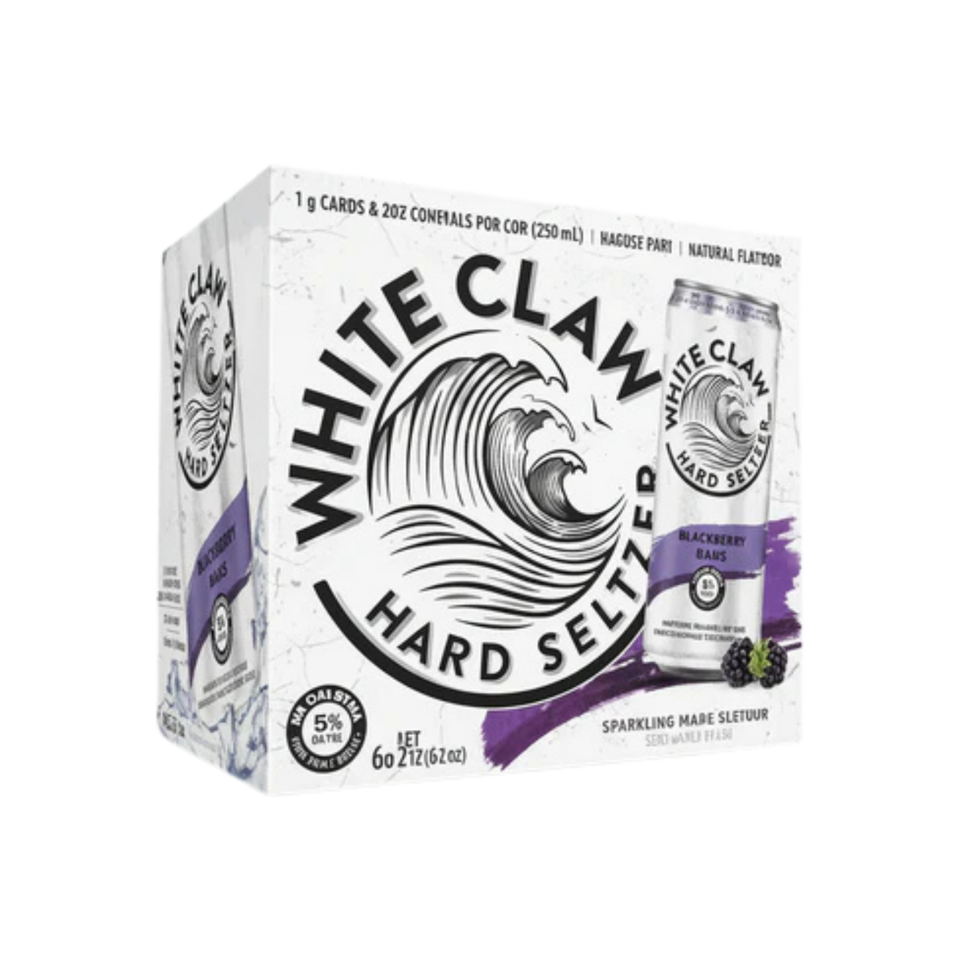 White Claw Blackberry 6pk — Cooler