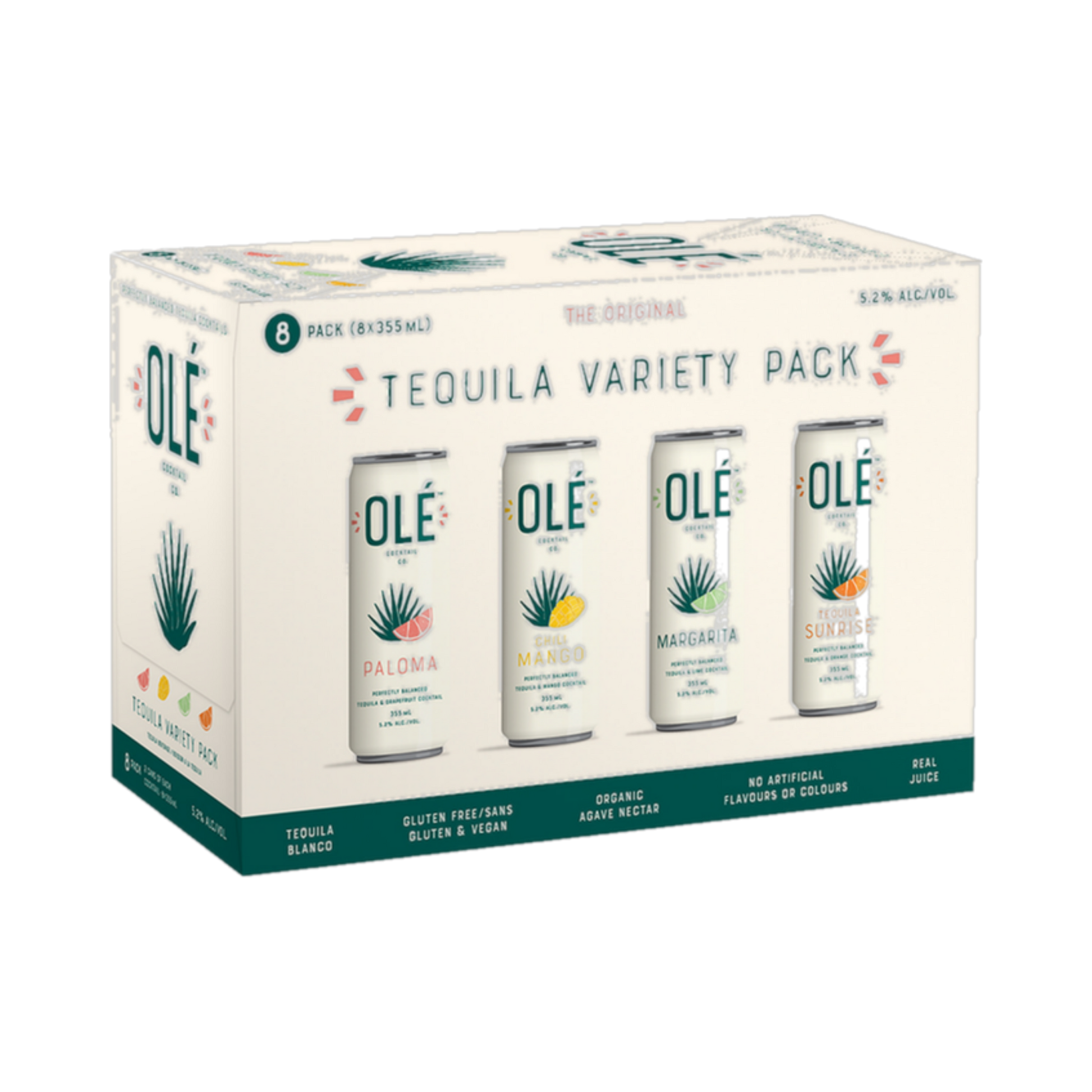 Ole Cocktail Co Tequila Variety Pack — Cooler