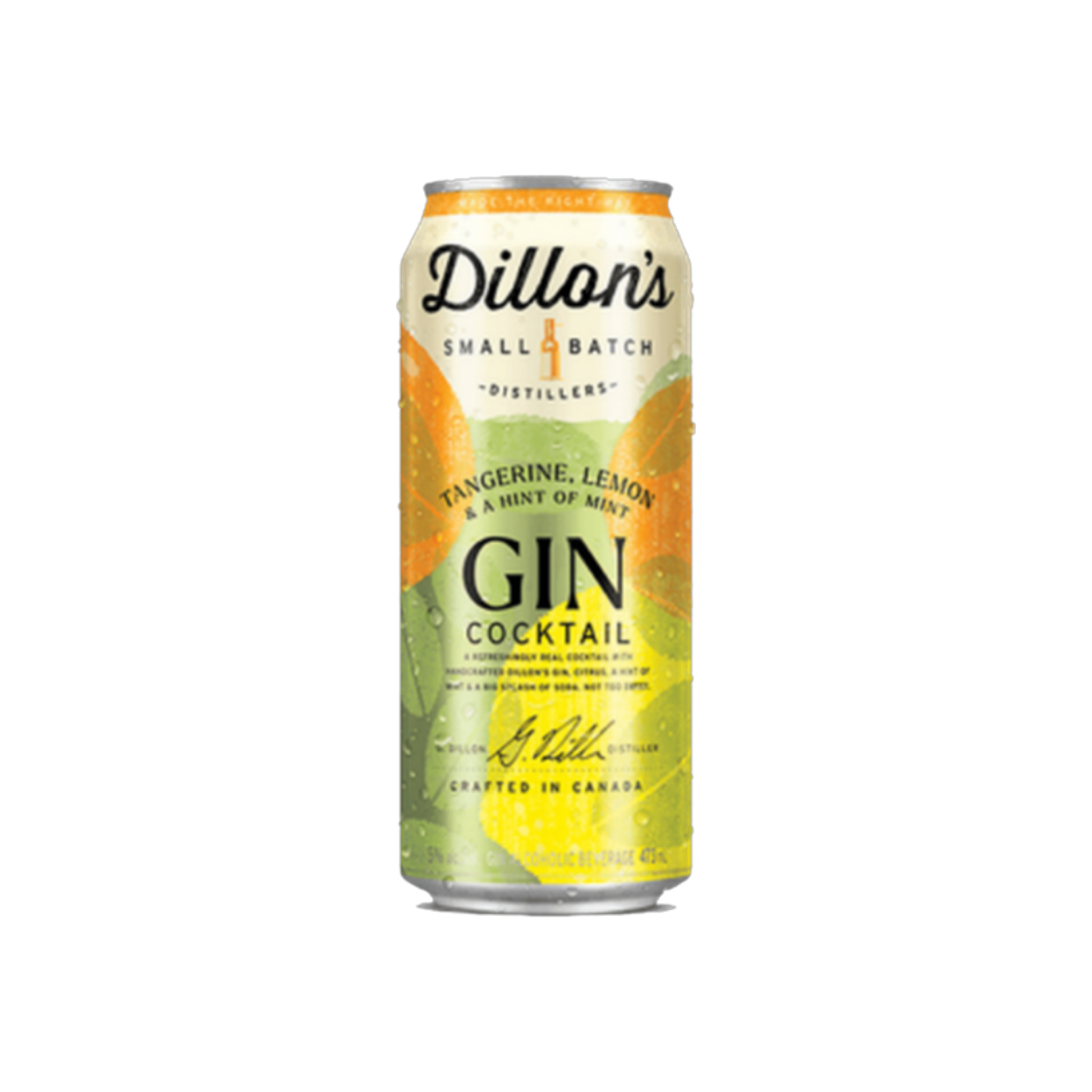 Dillons Gin Tangerine Lemon Tall Can — Cooler