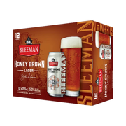 Sleeman - Honey Brown Lager 12pk Can — Domestic Beer