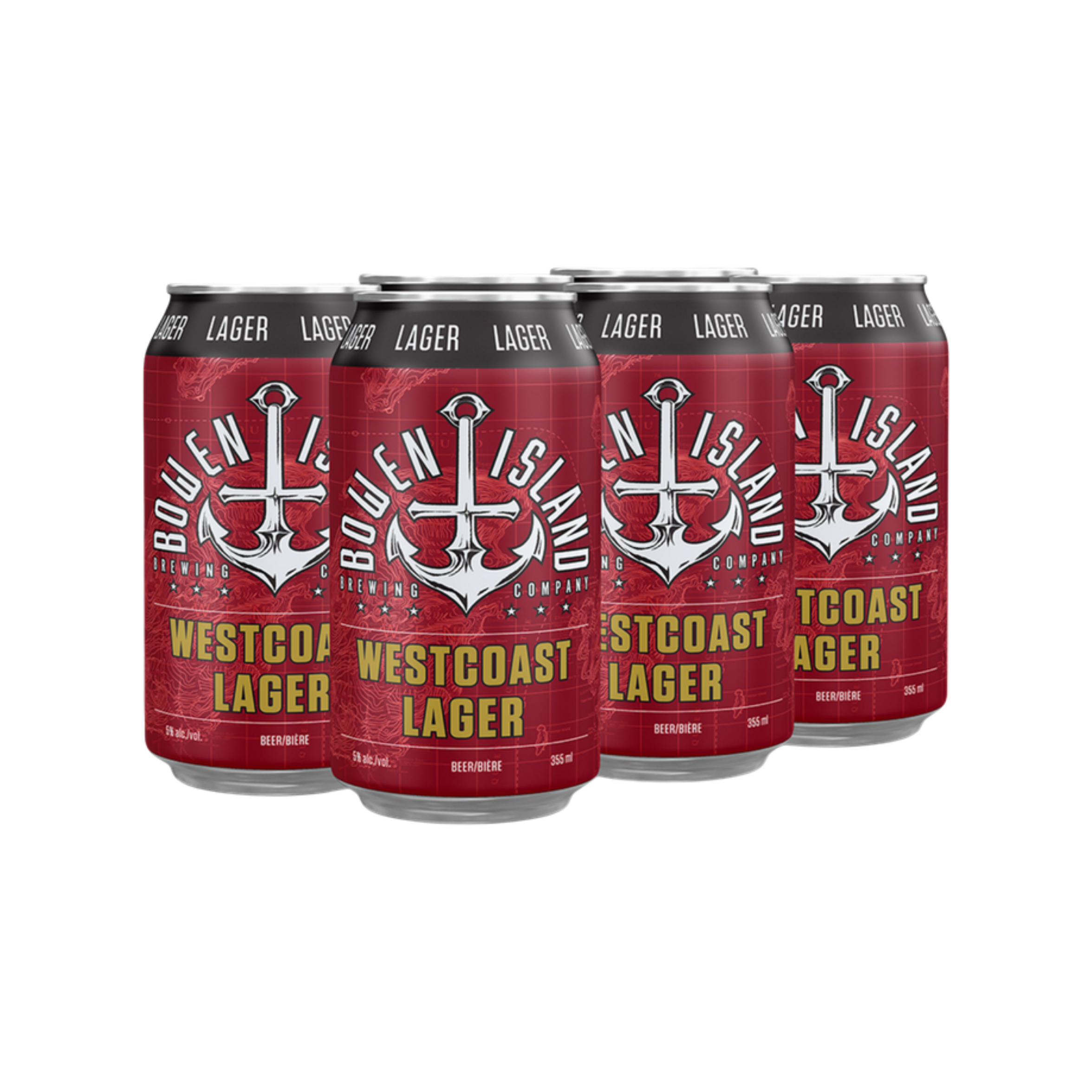 Bowen Island West Coast Lager 6pk — Craft Beer