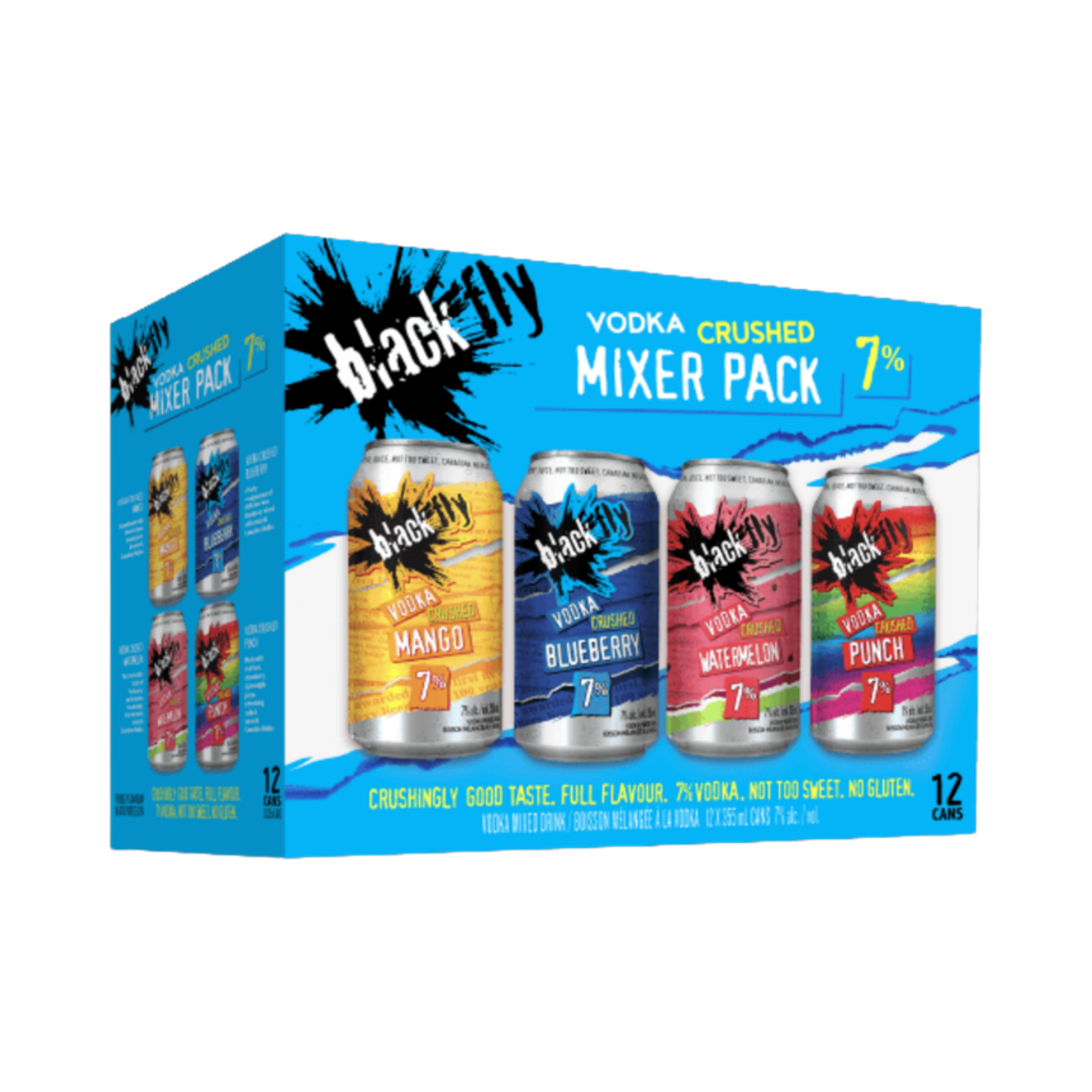 Black Fly Vodka Crushed Mixer Pack — Cooler