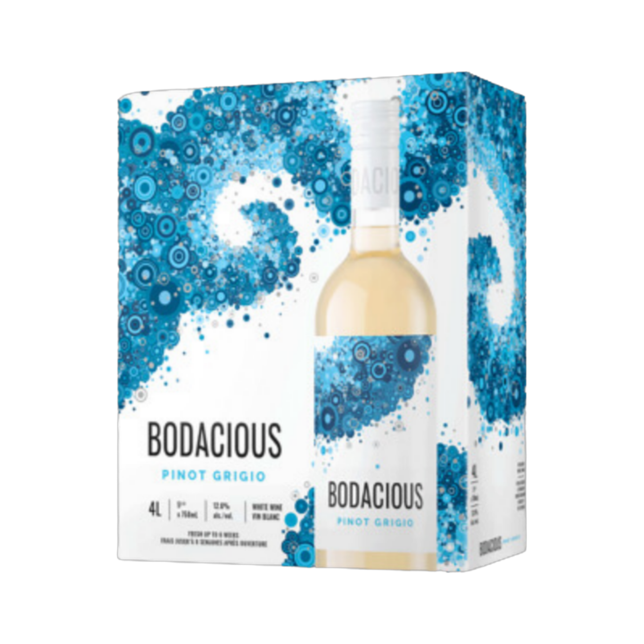 Bodacious Pinot Grigio 4L — White Wine