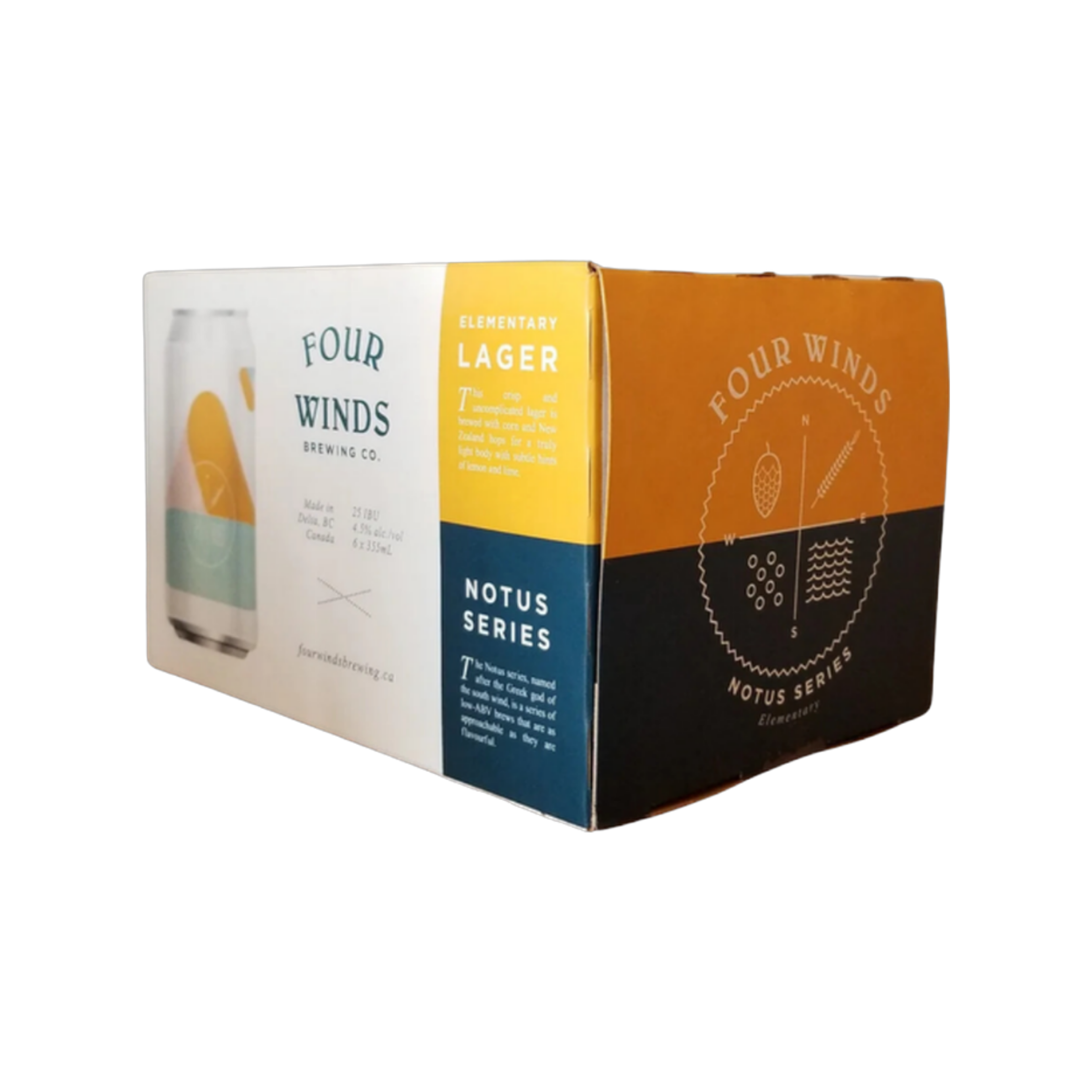 Four Winds Elementary Lager Can — Craft Beer