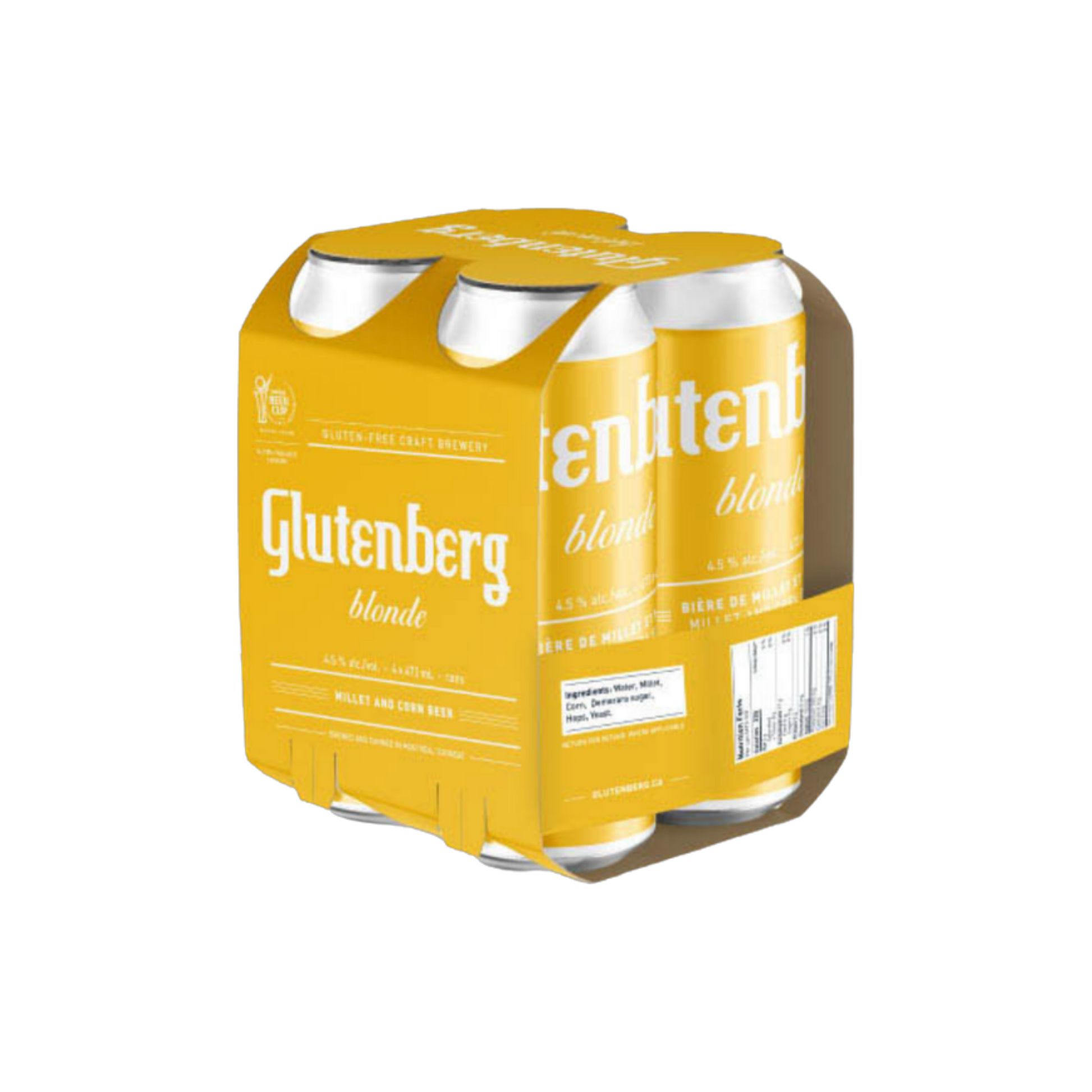 Glutenberg Blonde Ale Gluten Free — Craft Beer