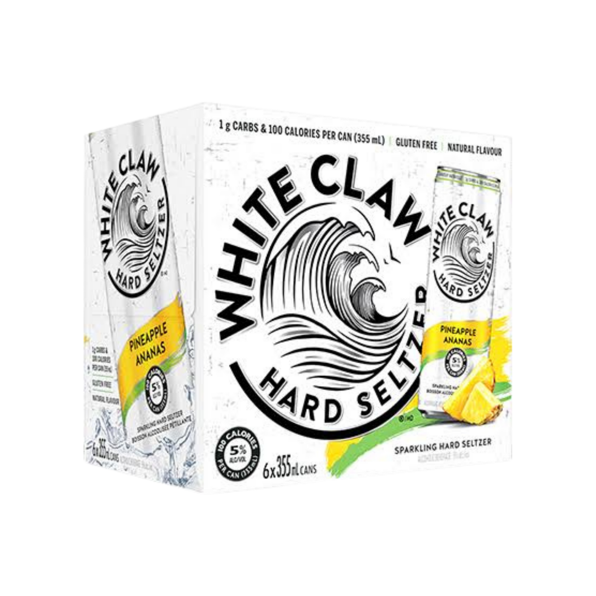 White Claw Pineapple 6pk — Cooler