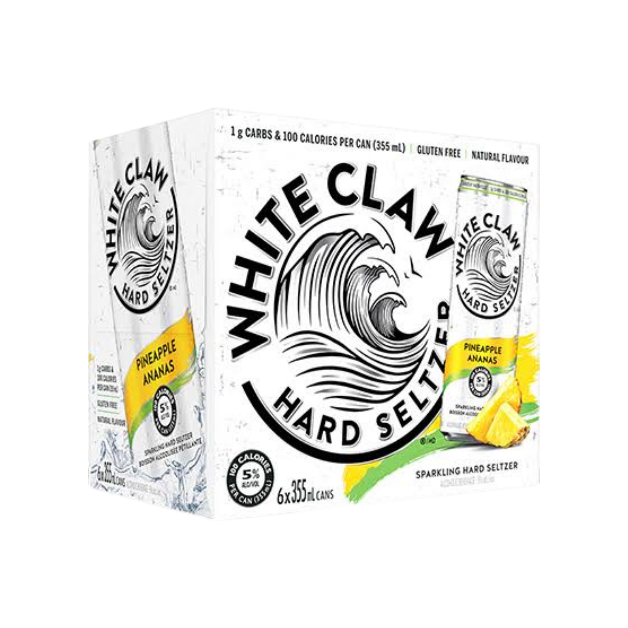White Claw Pineapple 6pk — Cooler