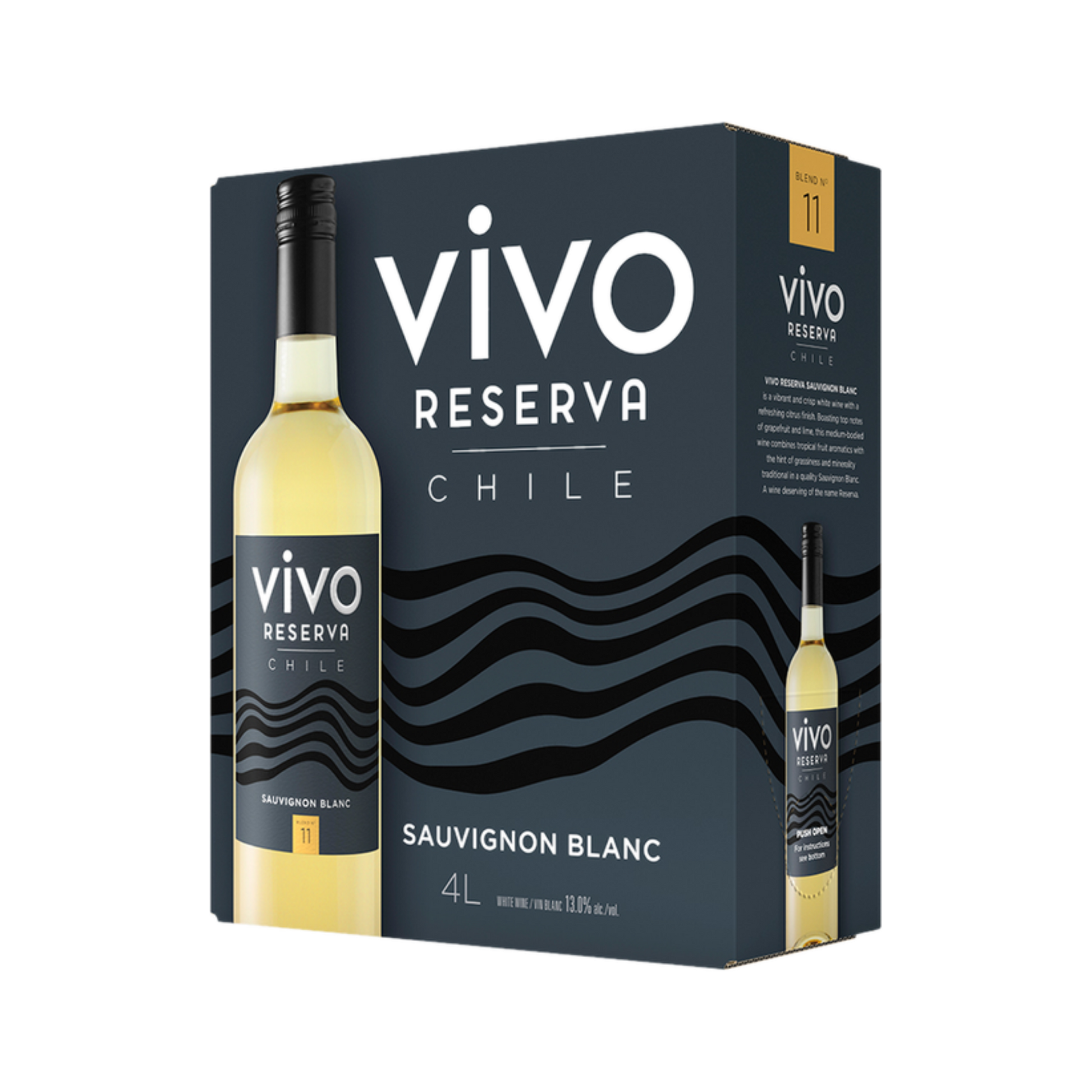 Sauvignon Blanc Vivo Reserva 4L — White Wine