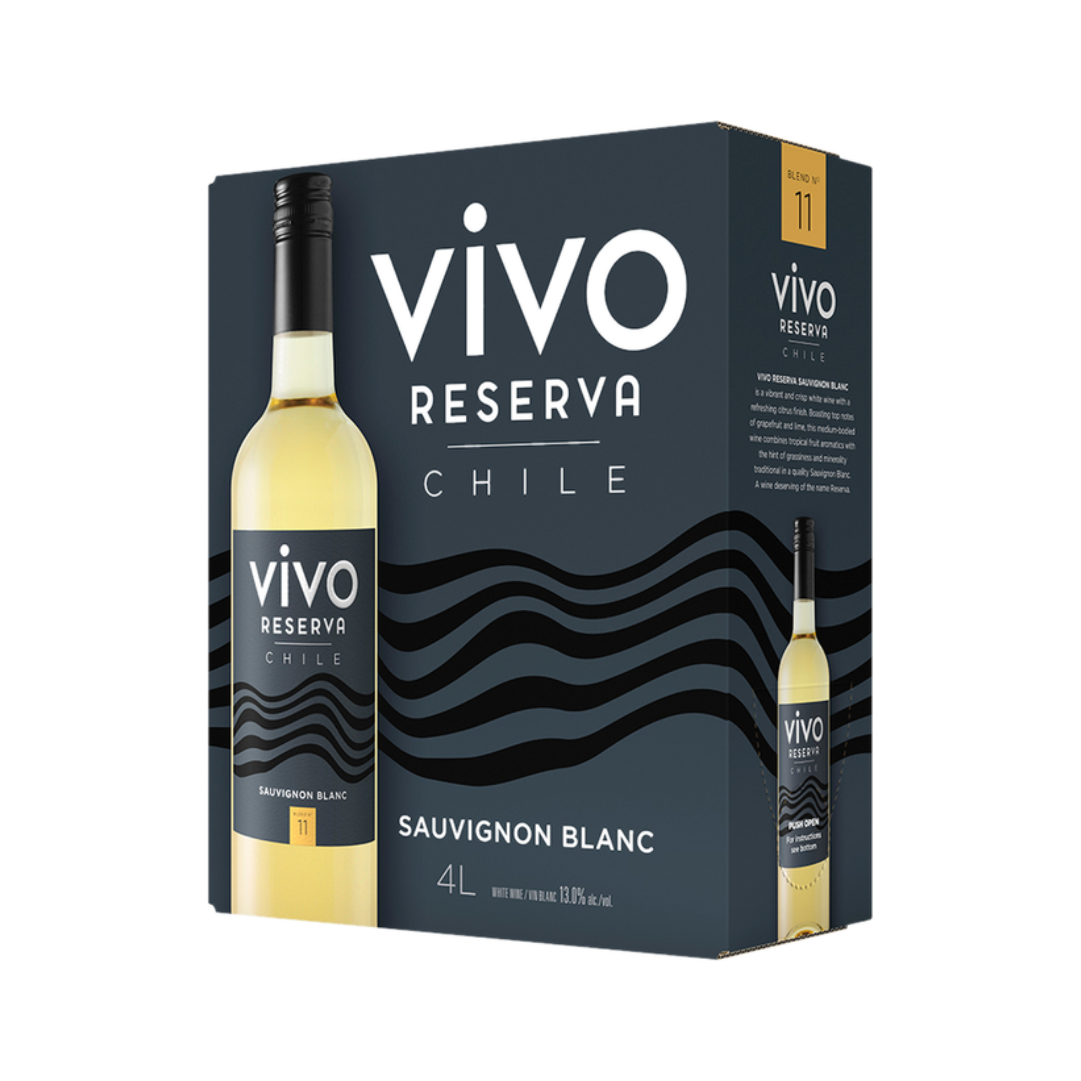 Sauvignon Blanc Vivo Reserva 4L — White Wine