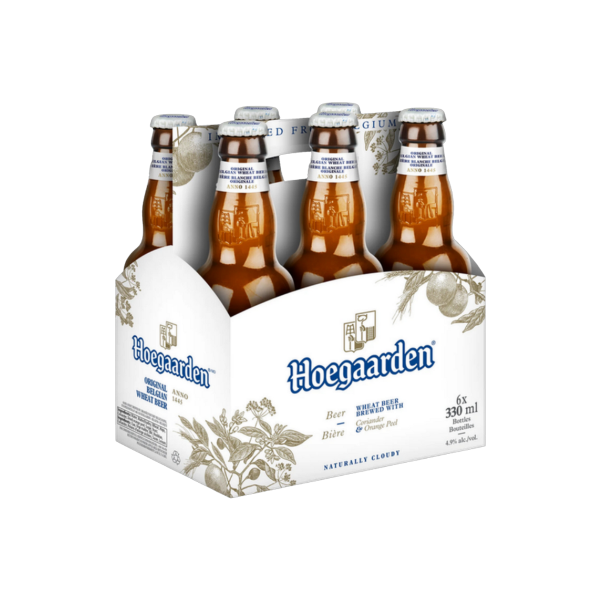 Hoegaarden 6pk bottle — Import Beer