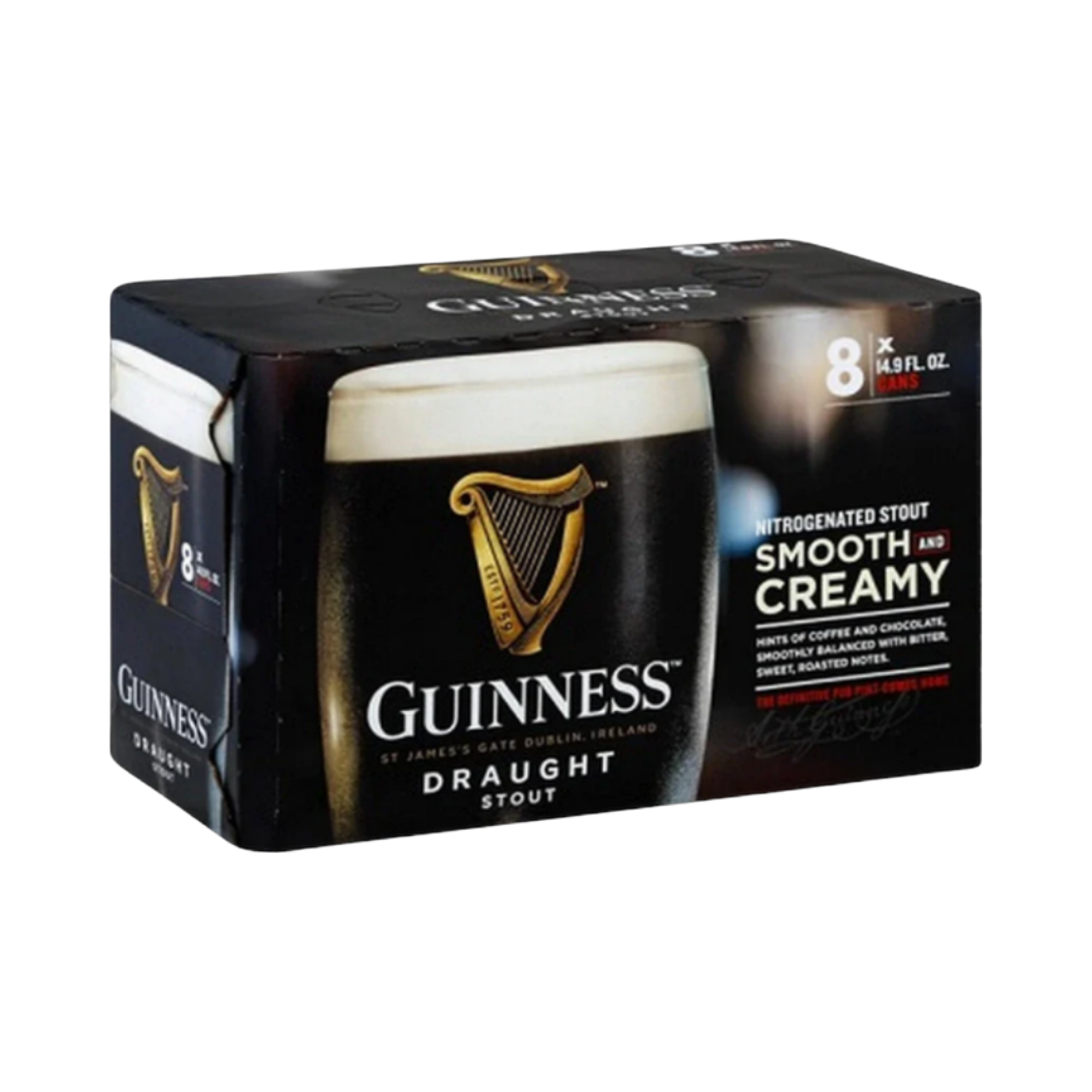 Guinness Draught 8pk Tall Can — Import Beer