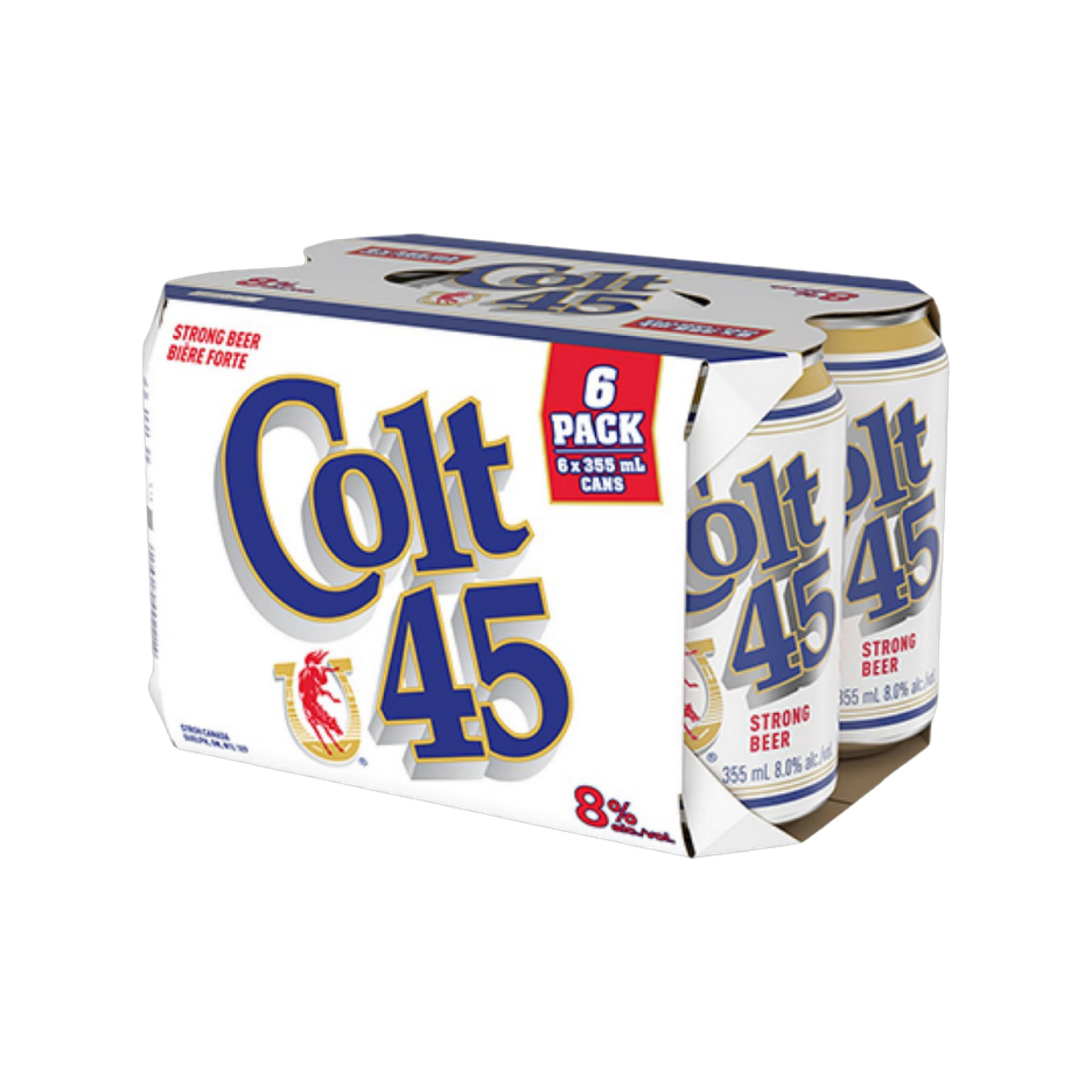 Colt 45 6 Pack Can — Domestic Beer