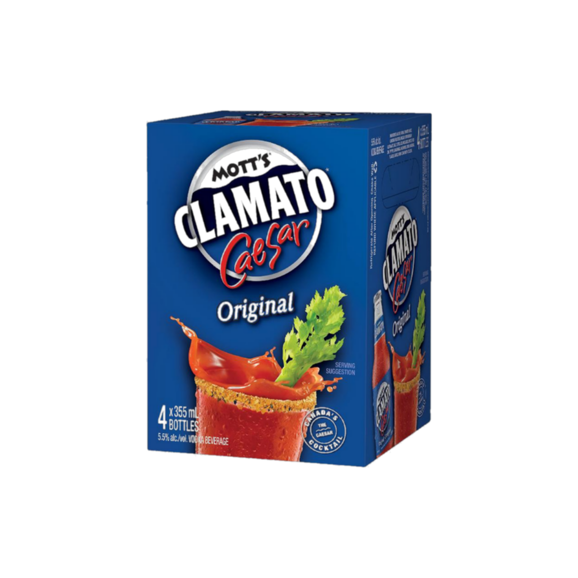 Motts Clamato Original 4pk — Cooler