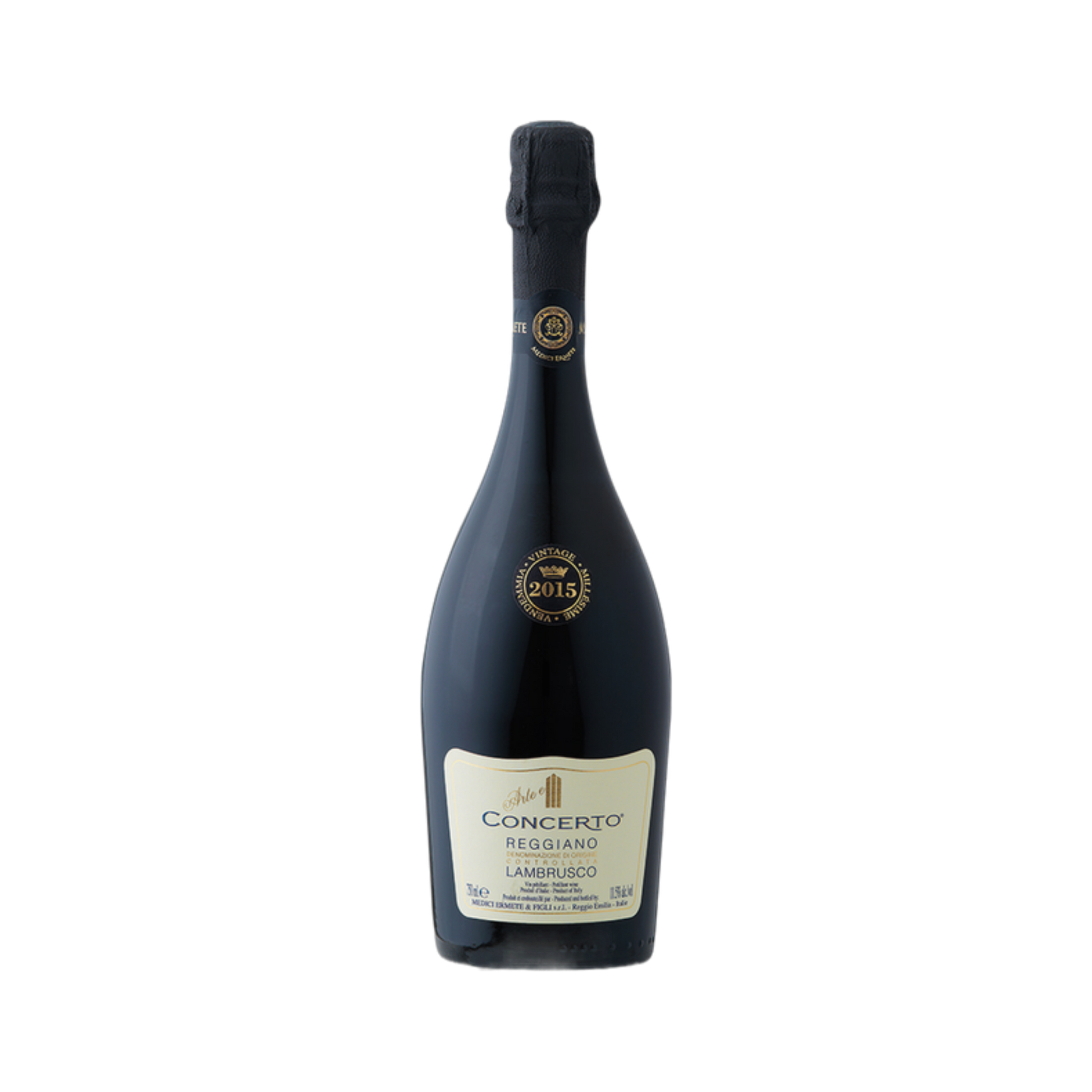 Concerto Reggiano Lambrusco Dry Red — Sparkling Wine