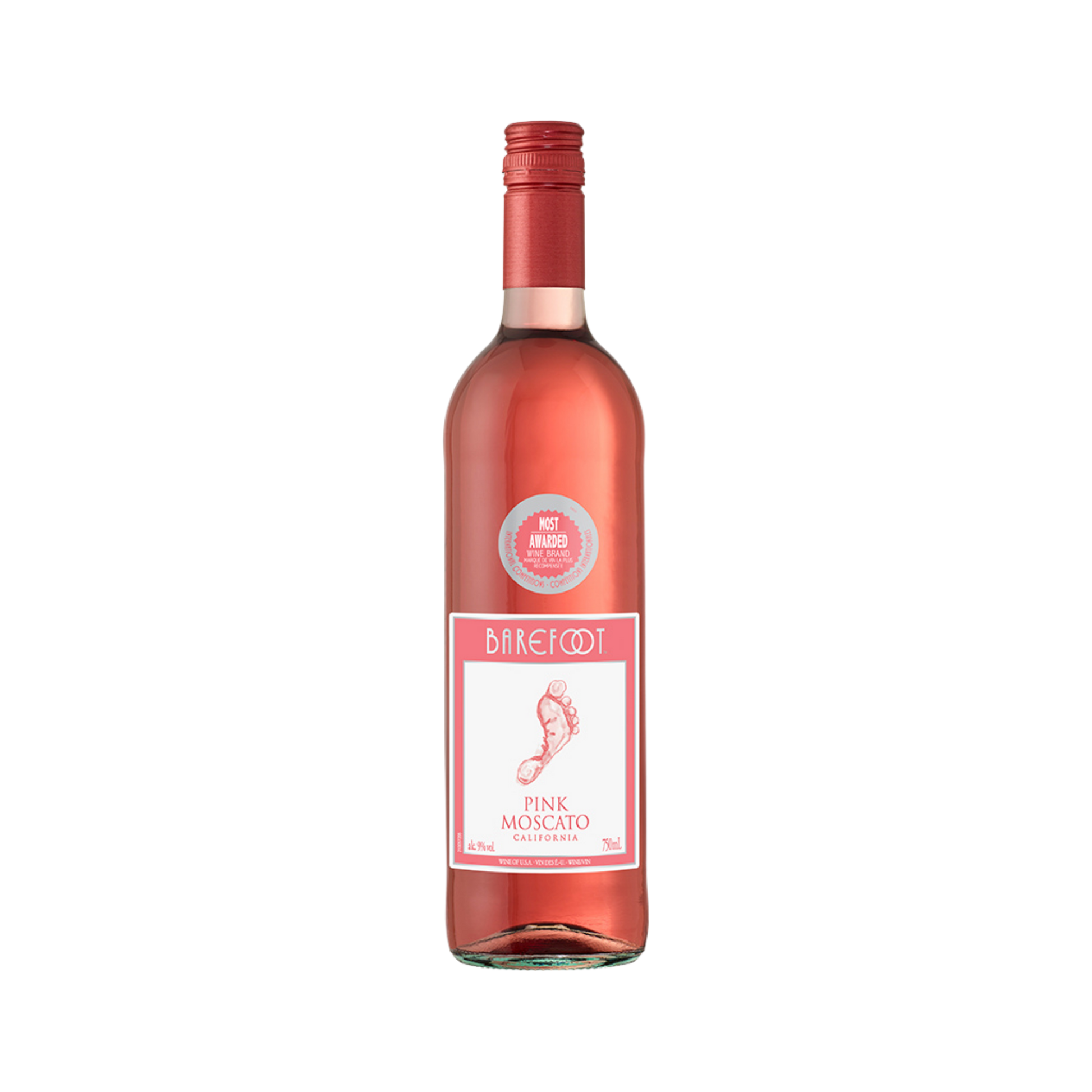 Pink Moscato Barefoot — Rosé Wine