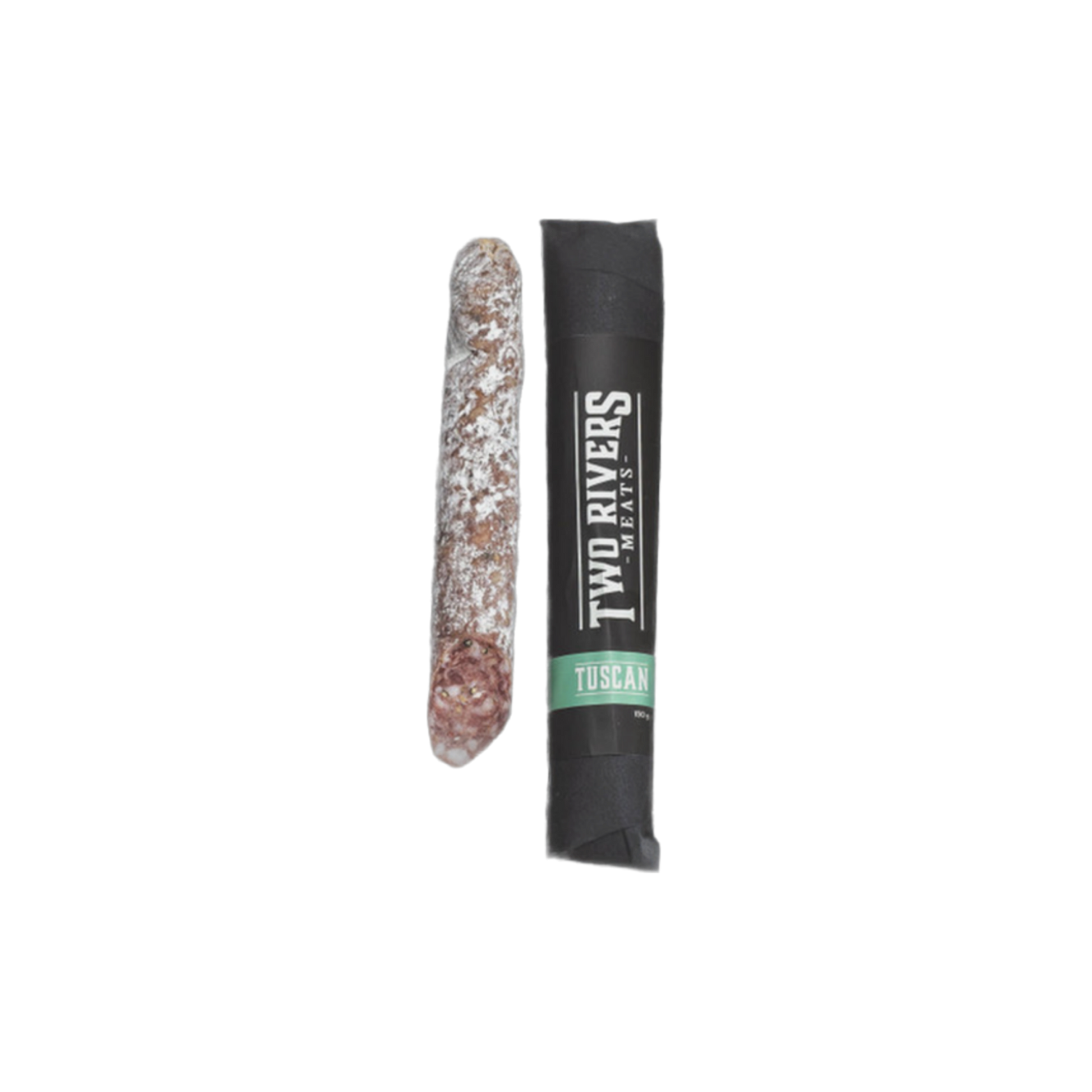 Two Rivers Salami Tuscan 150G/Pk — Snack