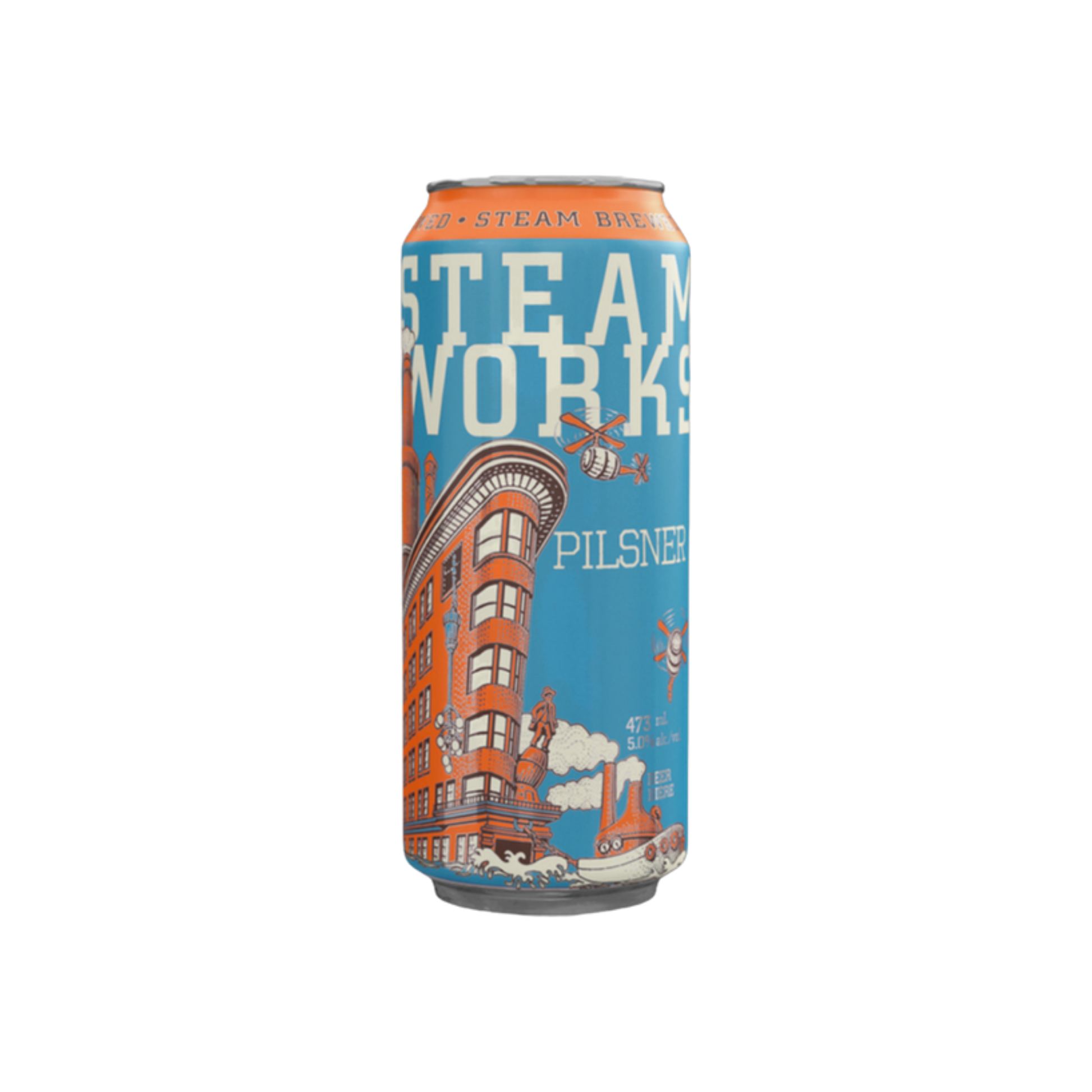 Steamworks Pilsner Tall Can — Craft Beer