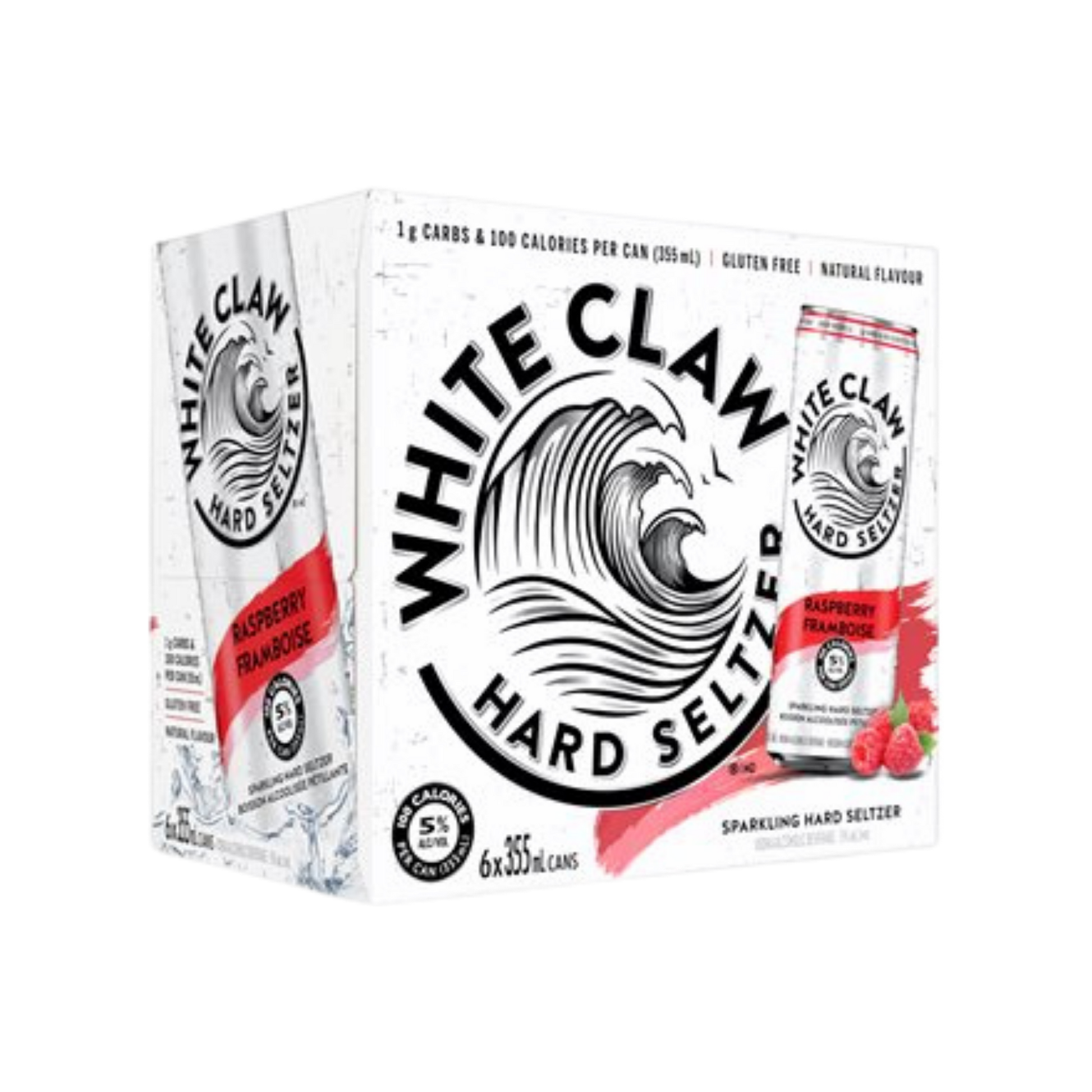 White Claw Raspberry 6pk — Cooler