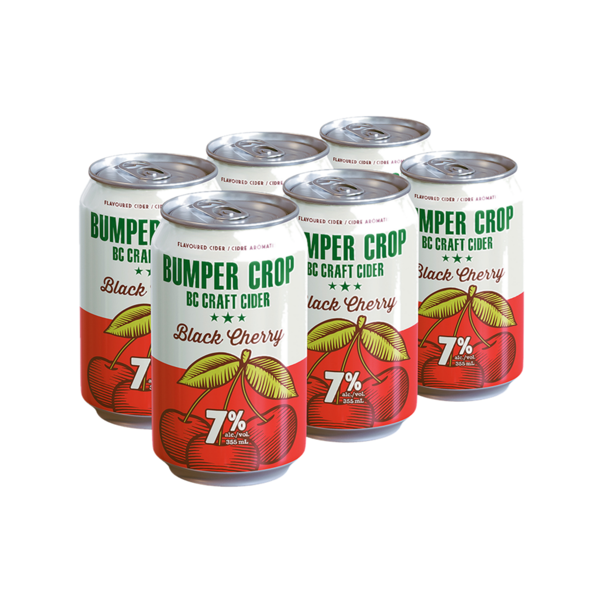 Bumper Crop Black Cherry 6pk — Cider