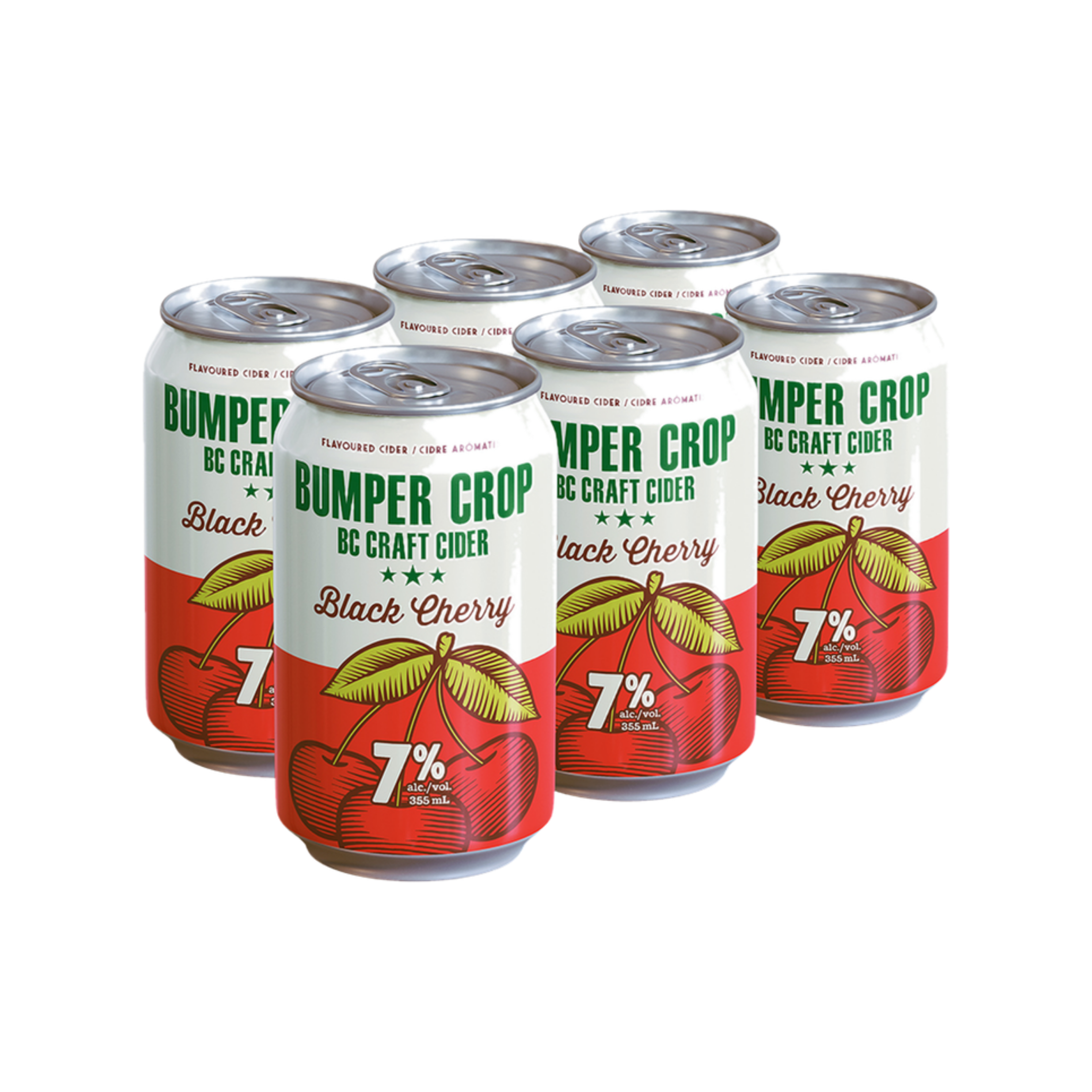 Bumper Crop Black Cherry 6pk — Cider