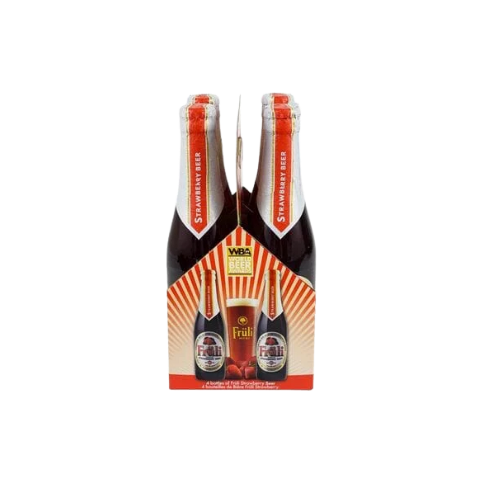 Fruli Strawberry Beer 4pk — Import Beer
