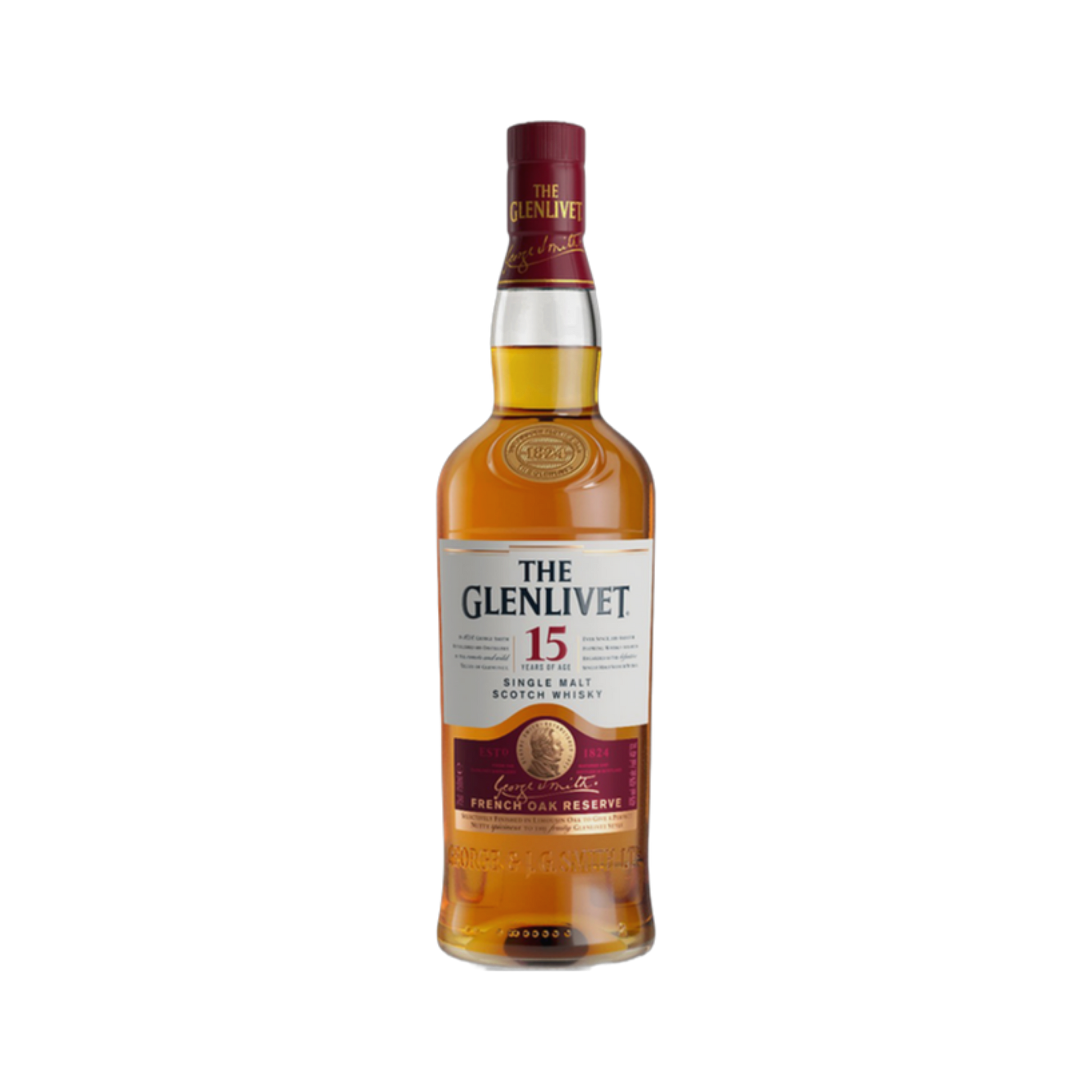 Glenlivet 15 Year Old French Oak Reser — Scotch