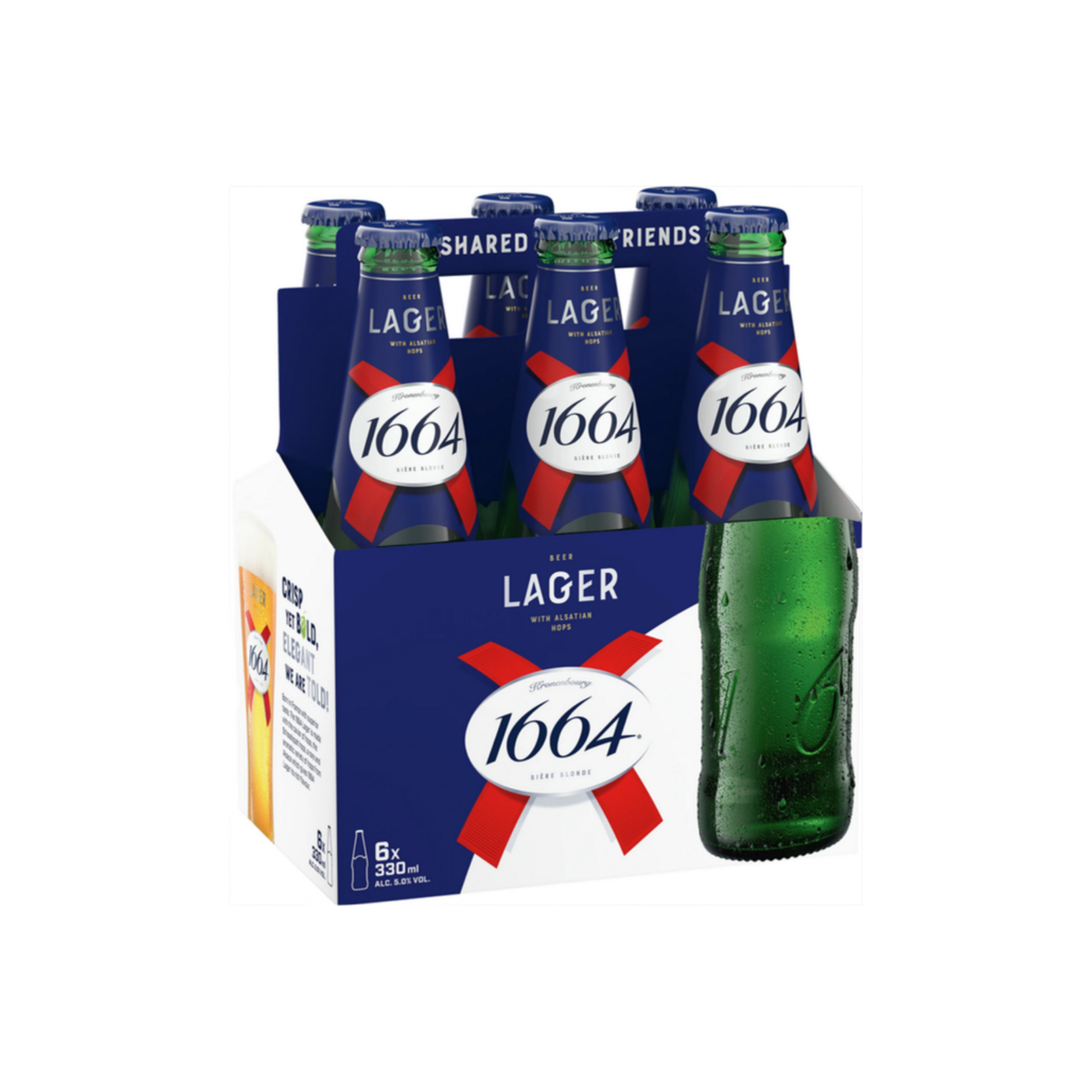 Kronenbourg 1664 6pk Bottle — Import Beer