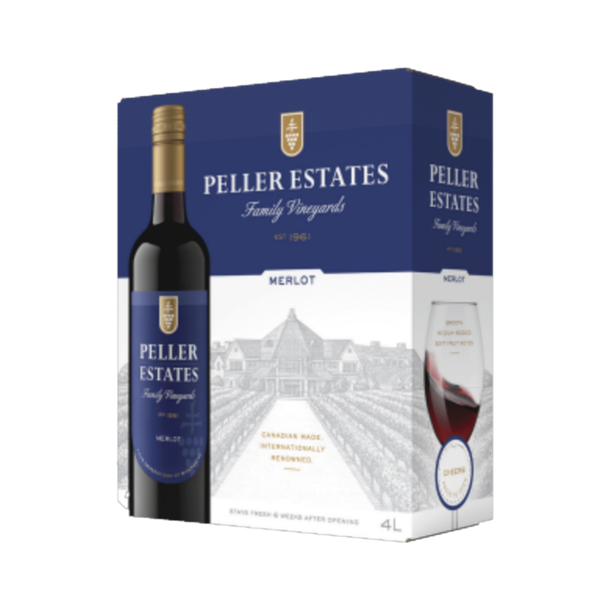 Peller Family Merlot 4L — Red Wine