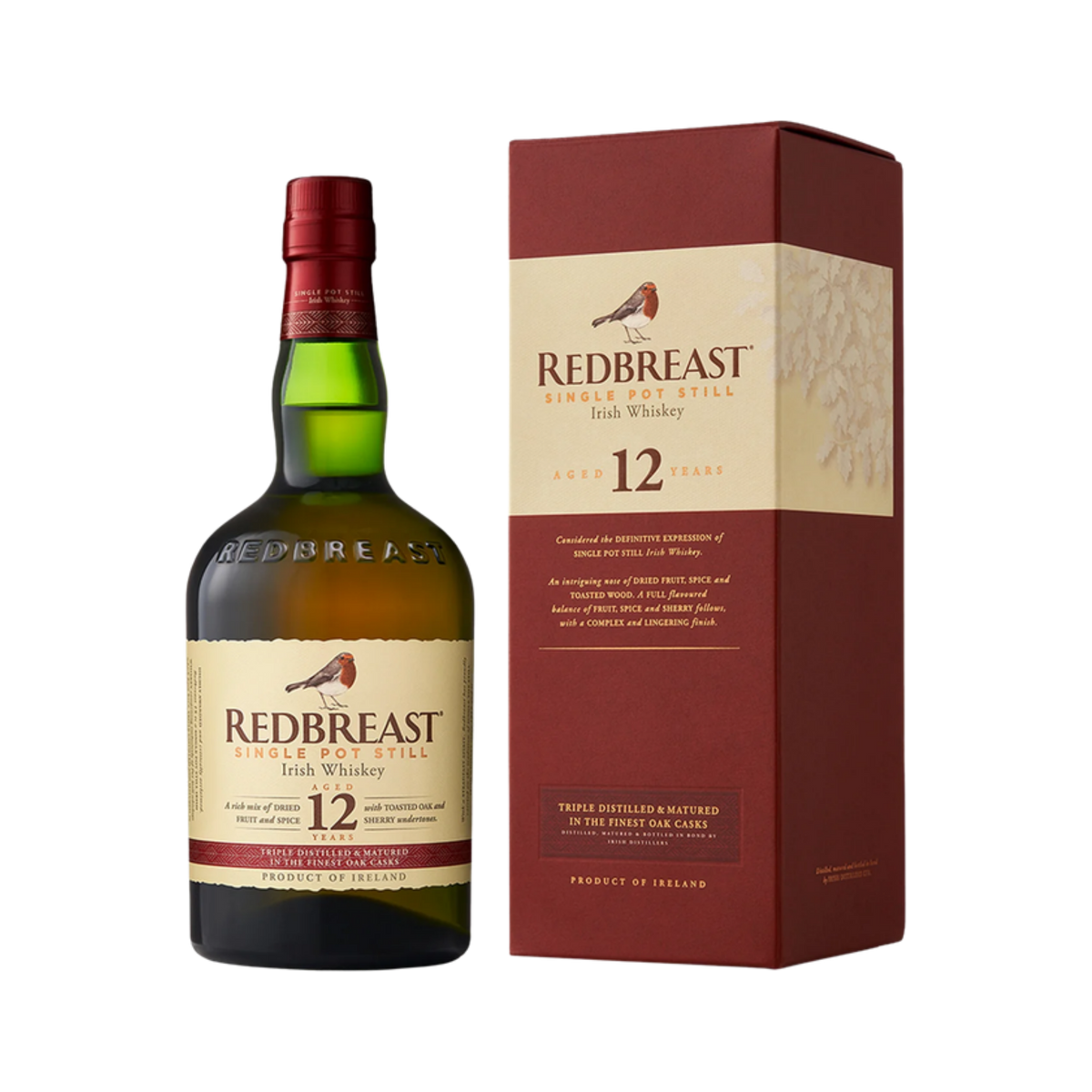 Redbreast - 12 Year Old Single Pot Still — Irish Whiskey