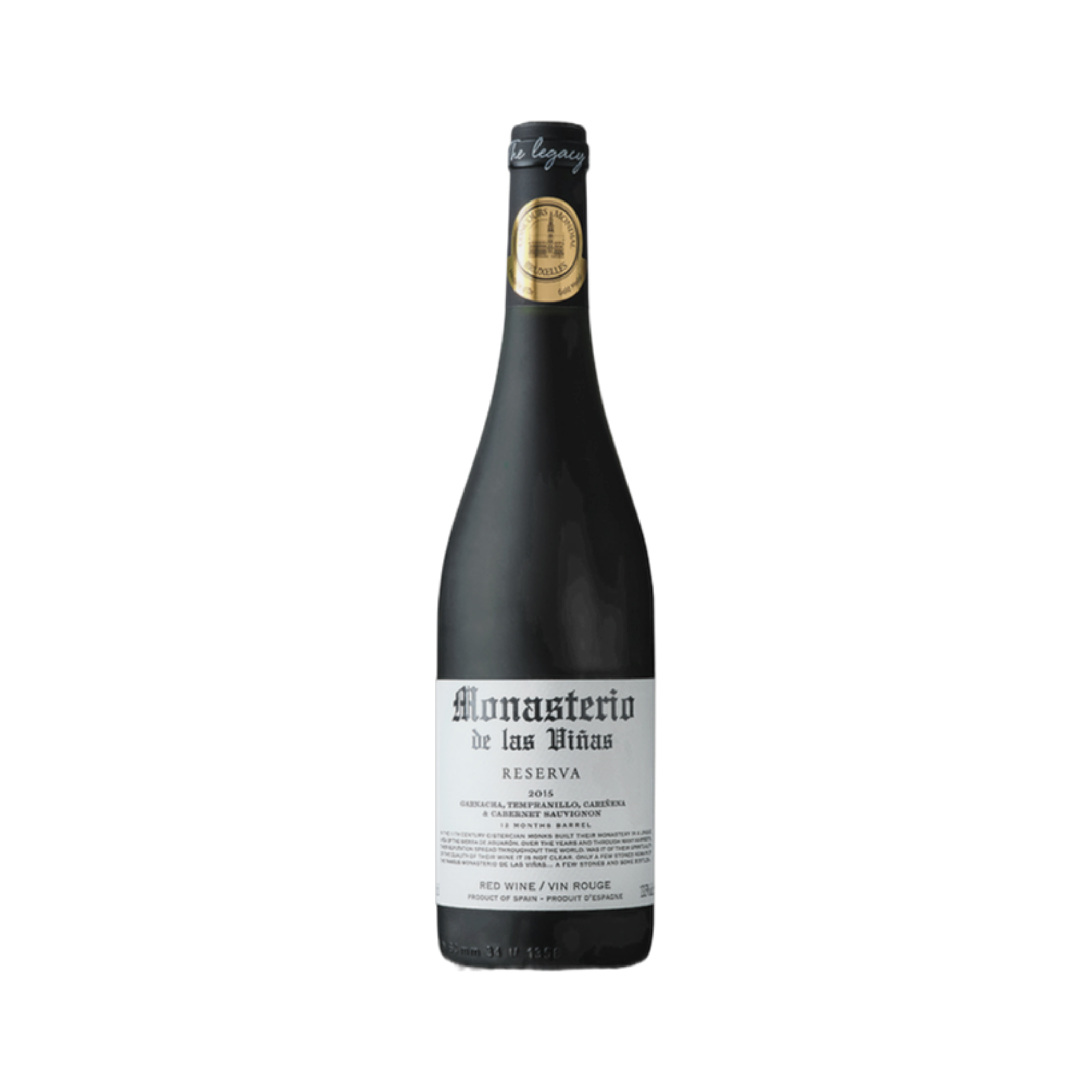 Carinena Reserva Monasterio Las Vinas — Red Wine