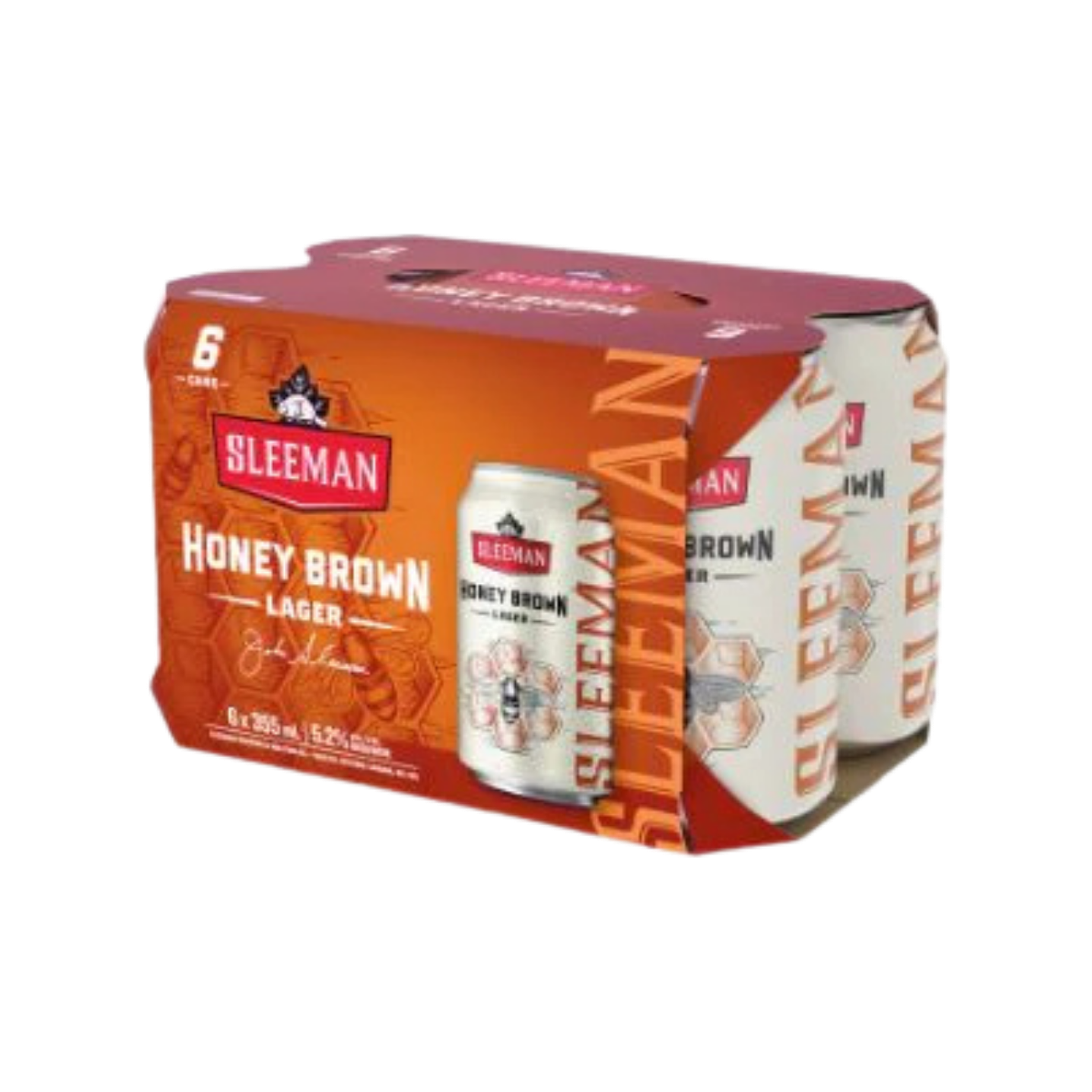 Sleeman Honey Brown Lager 6pk Can — Domestic Beer