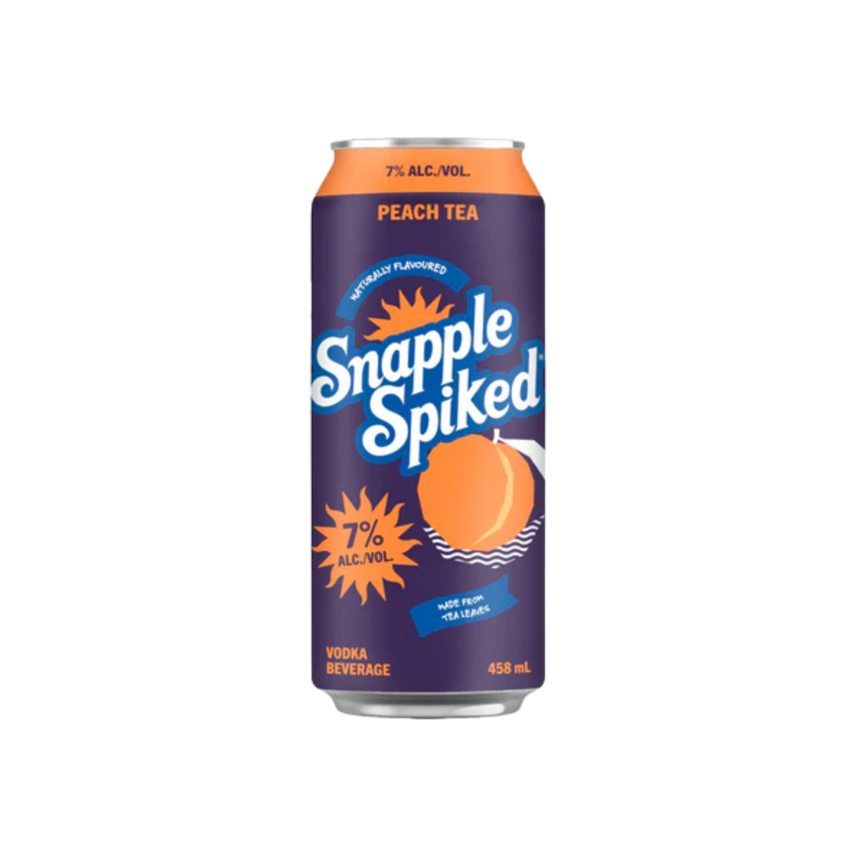 Snapple - Spiked Peach Tea 7% Tall Can — Cooler Singles