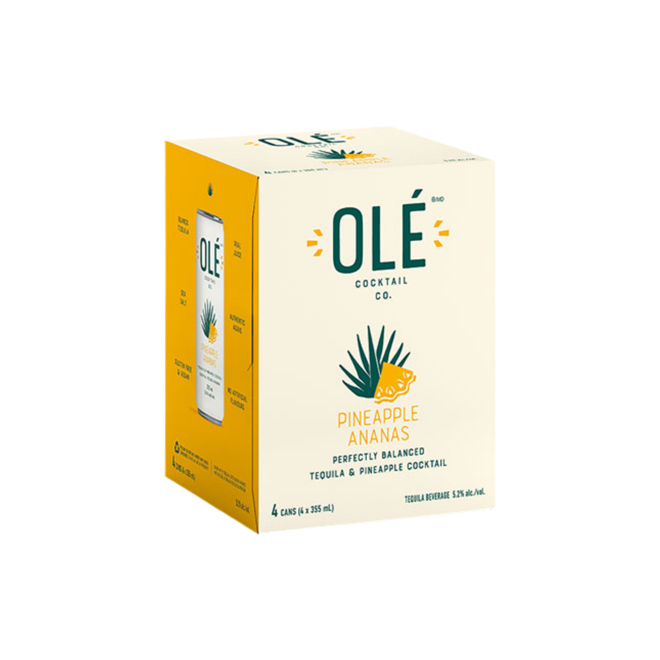 Ole Pineapple 4x355ml — Cooler